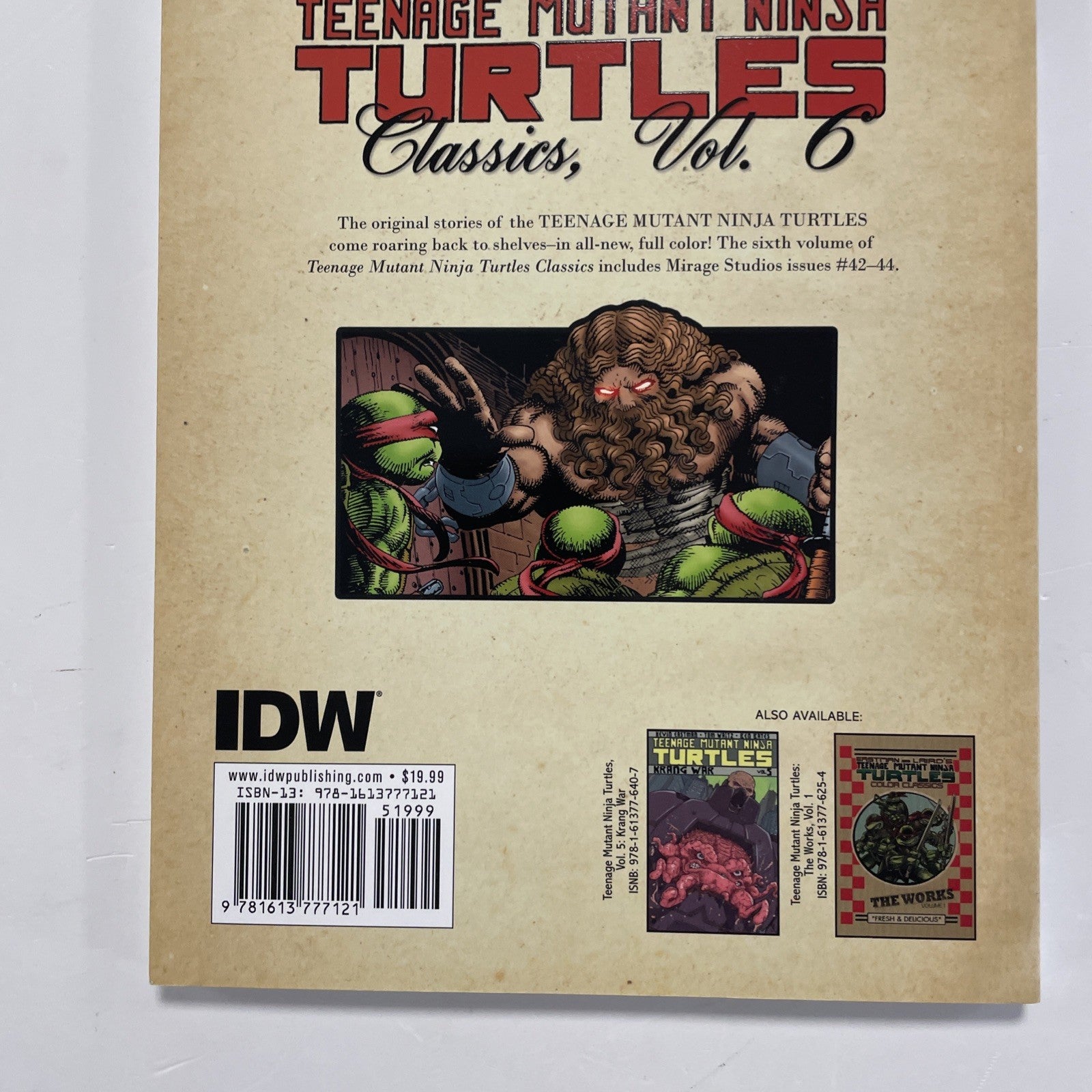 Teenage Mutant Ninja Turtles Classics Volumes 6 2013 IDW TPB8