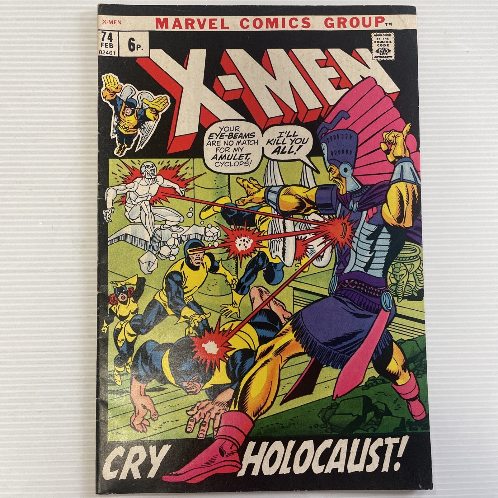 X-Men #74 1972 VG Pence Copy0