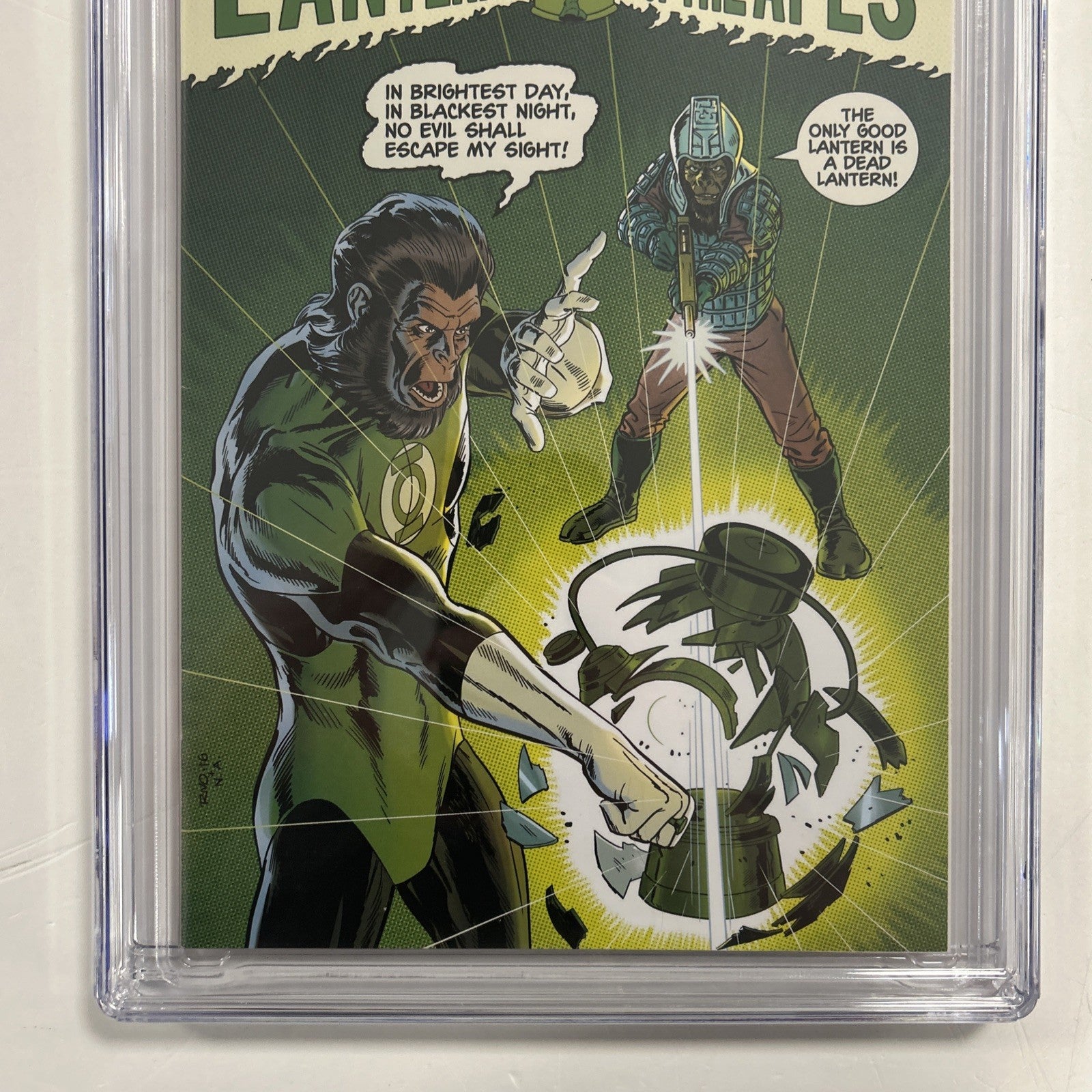 Planet of the Apes/Green Lantern #3 2017 CGC 9.8  Rivoche 1:20 Variant2
