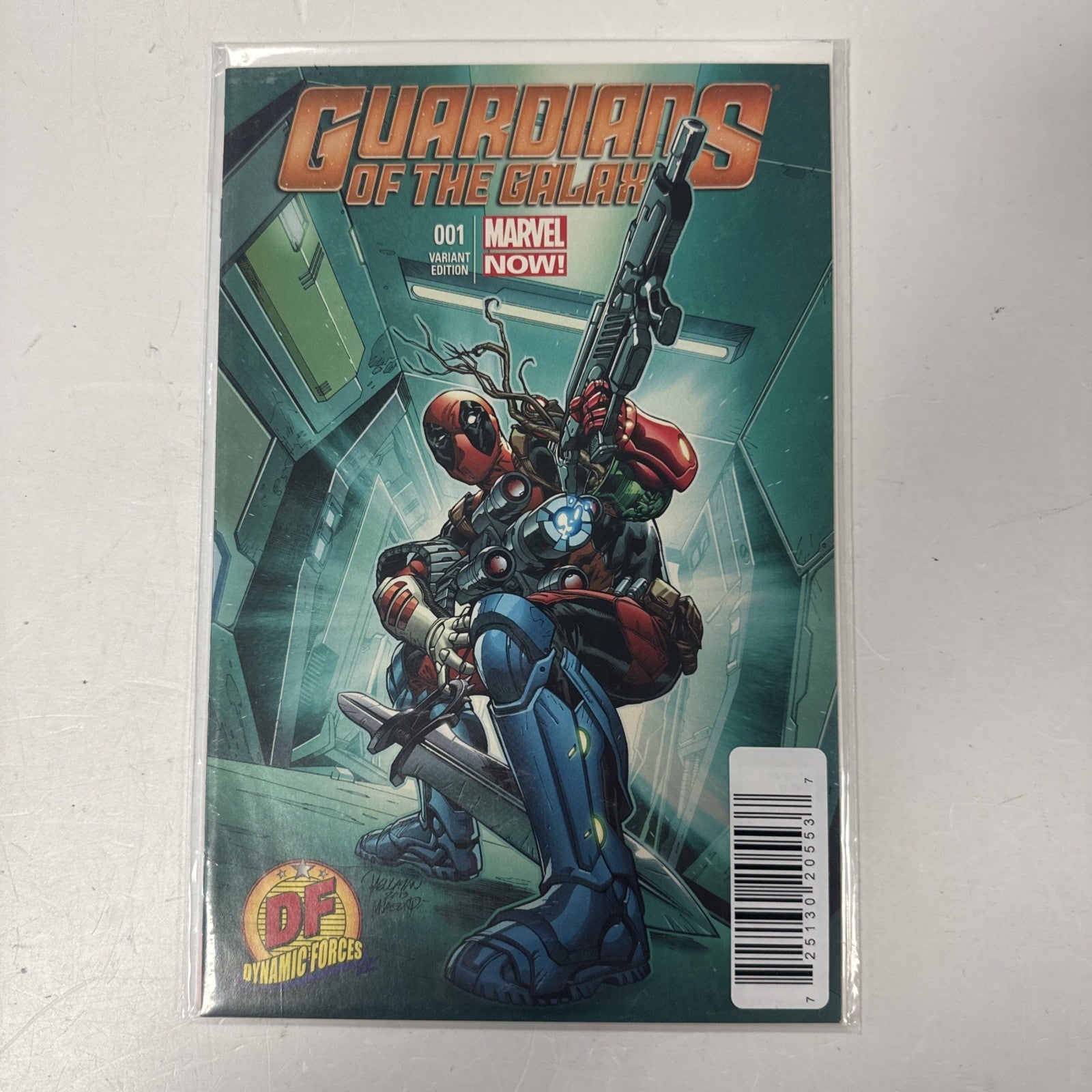 Guardians of the Galaxy #1 2013 NM Dynamic Forces Variant W/CoA0