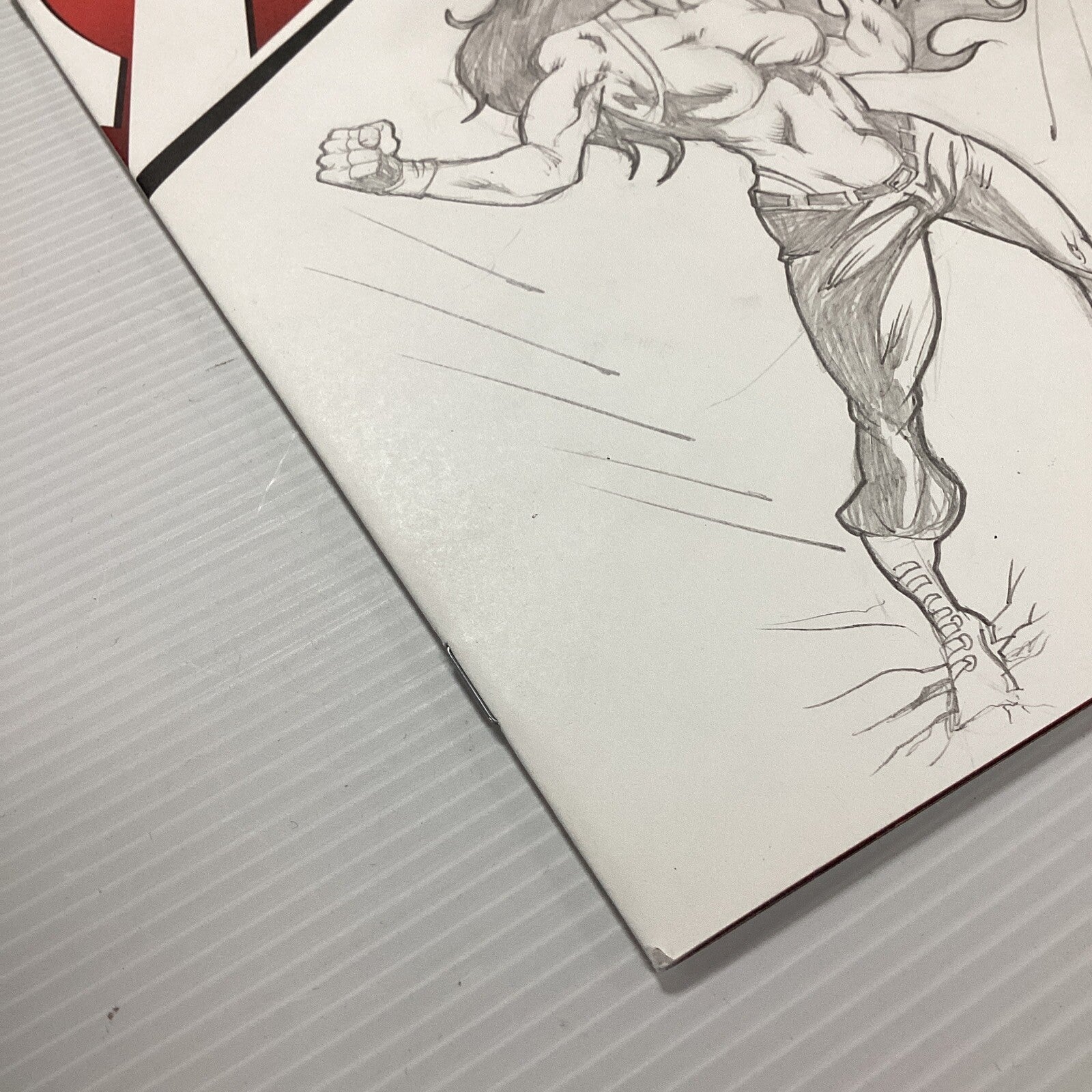 A+X  #1 She Hulk Variant Edt, Sketchbook Cover by John Dell Snead4