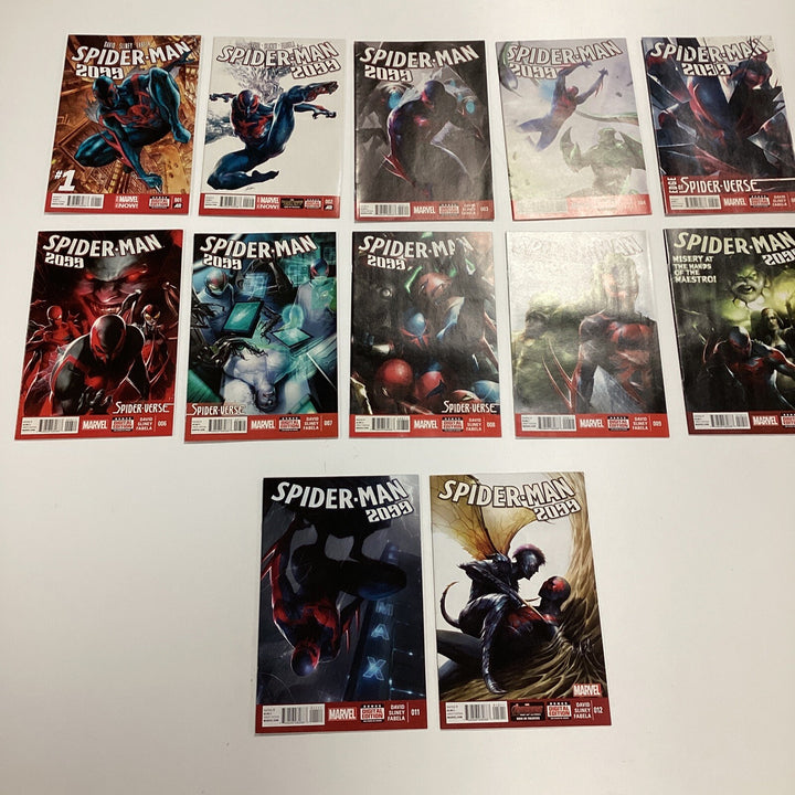 Spider-man 2099 #1-12 2014 Aprox VF/NM Complete Set0