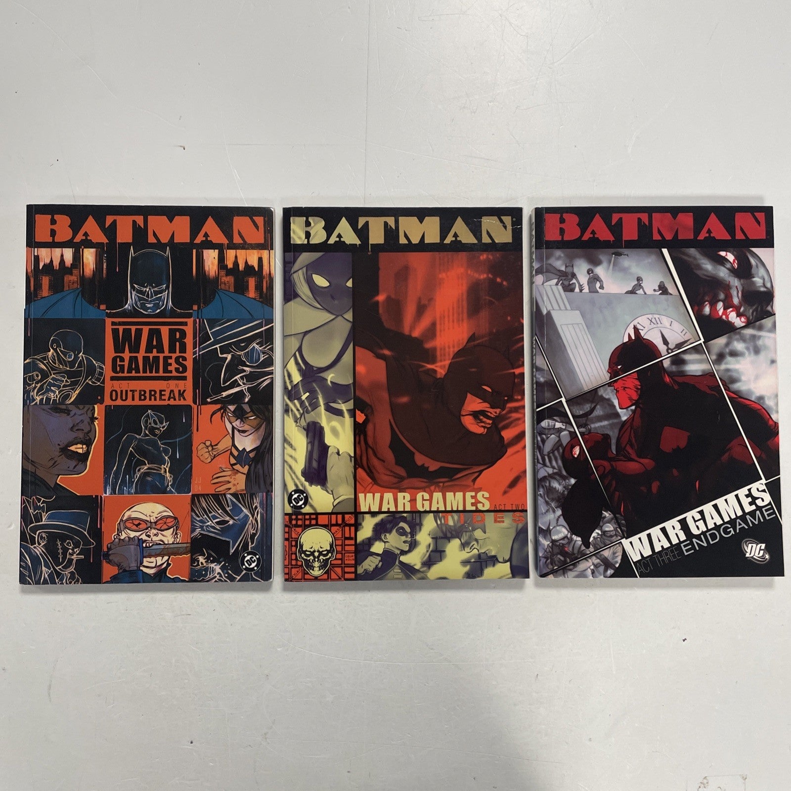 Batman War Games Act 1-3 Paperback 2005 TPB Trade Paperback Graphic Novel0