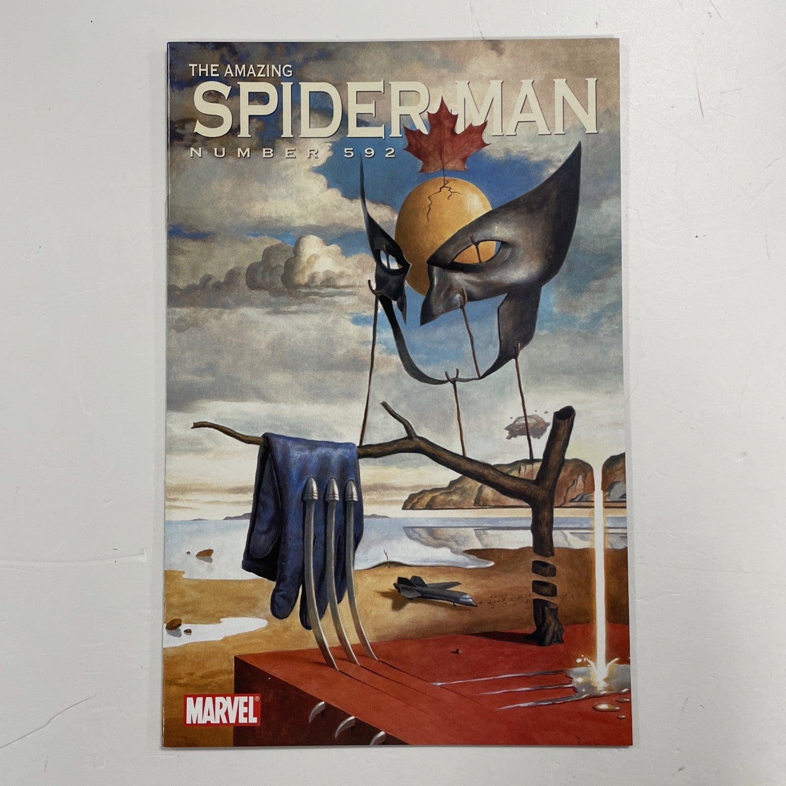The Amazing Spider Man #592 2009 1:10 Wolverine Dali Homage Variant0