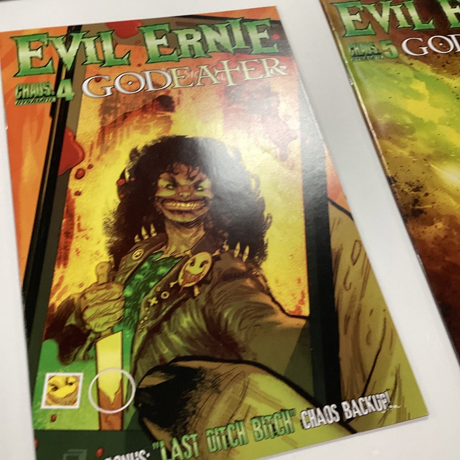 Evil Ernie: Godeater #1-5 2016 VF/NM Dynamite Chaos!4
