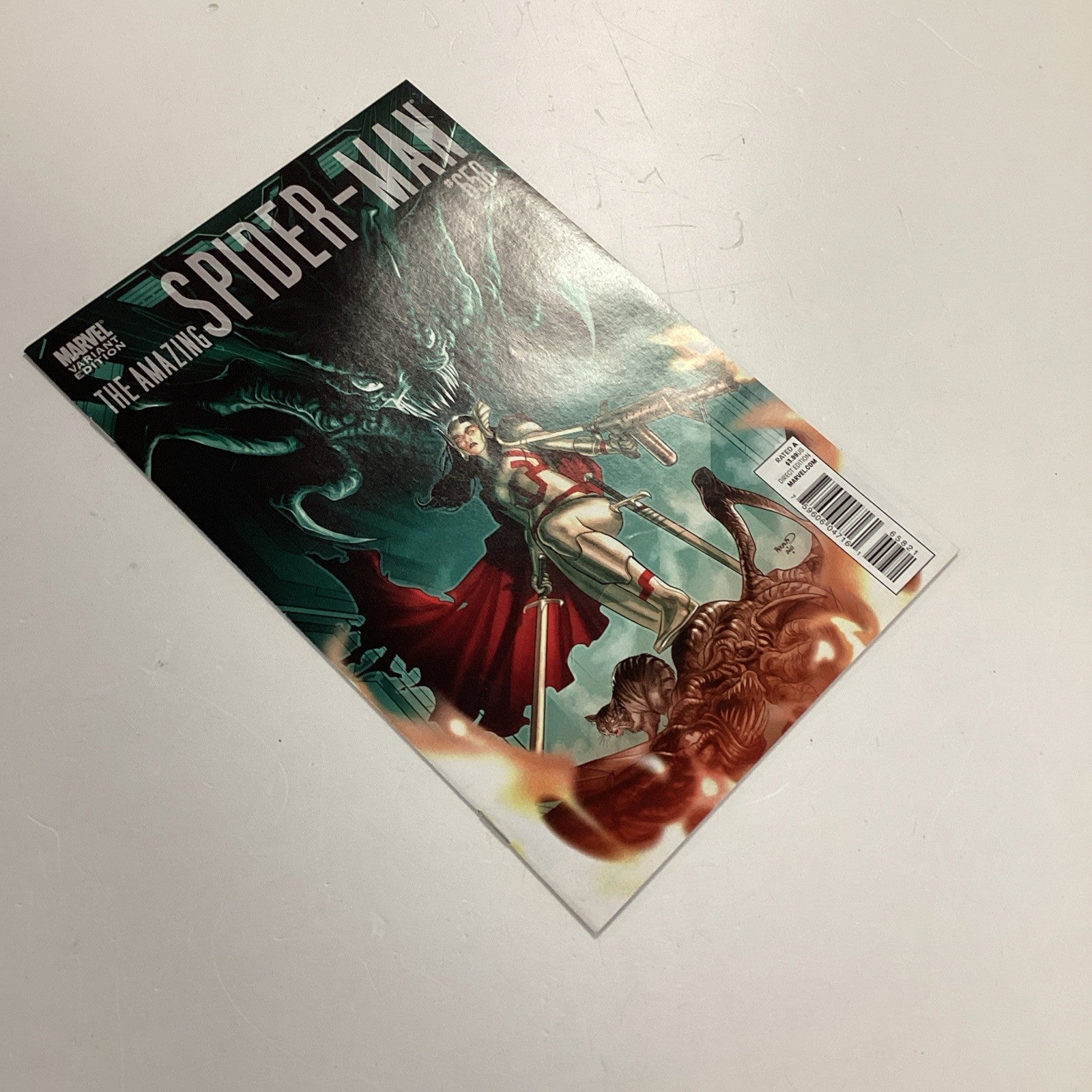 Amazing Spider-man #658 2011 VF/NM 1:15 Renaud Variant3