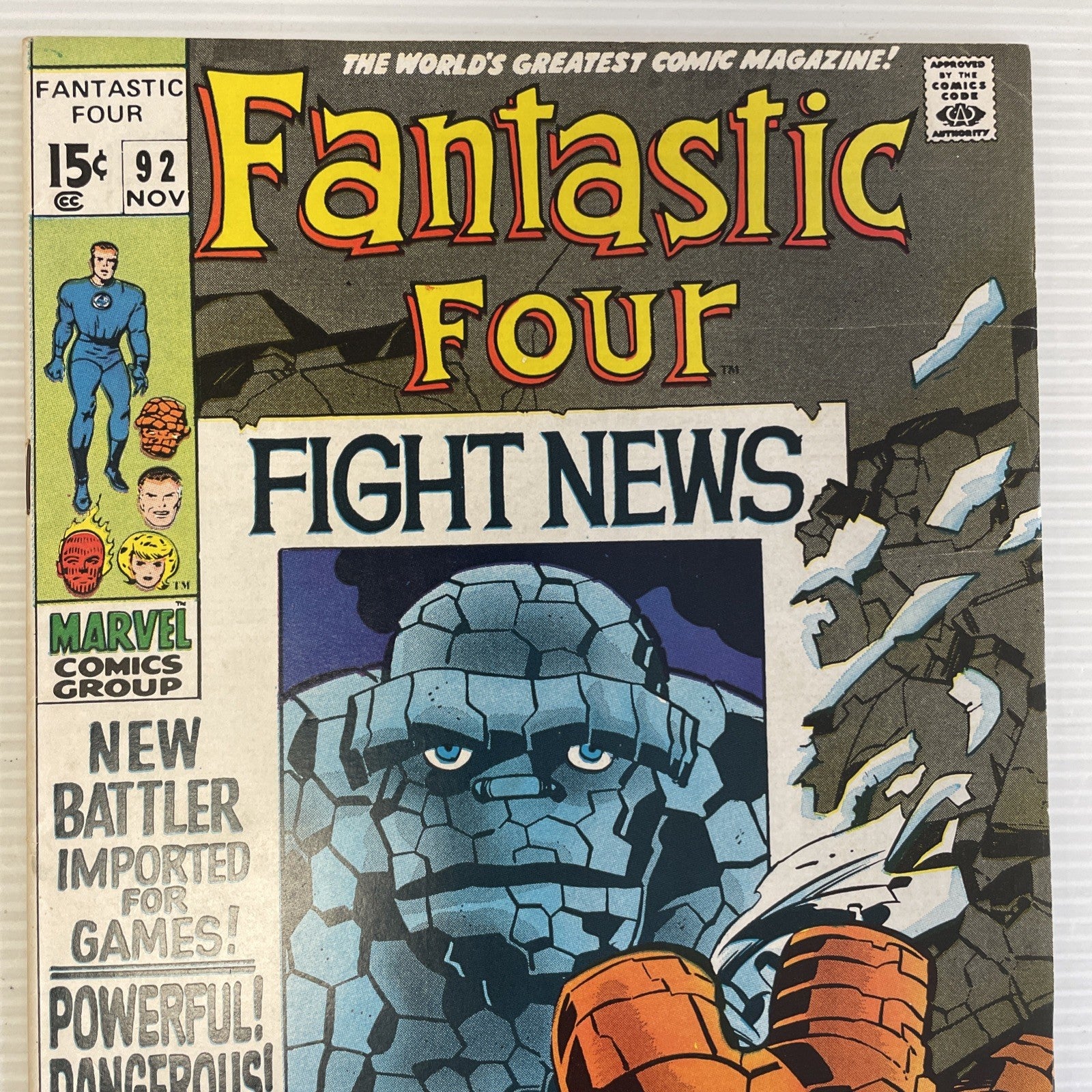 Fantastic Four #92 1969 FN/VF1