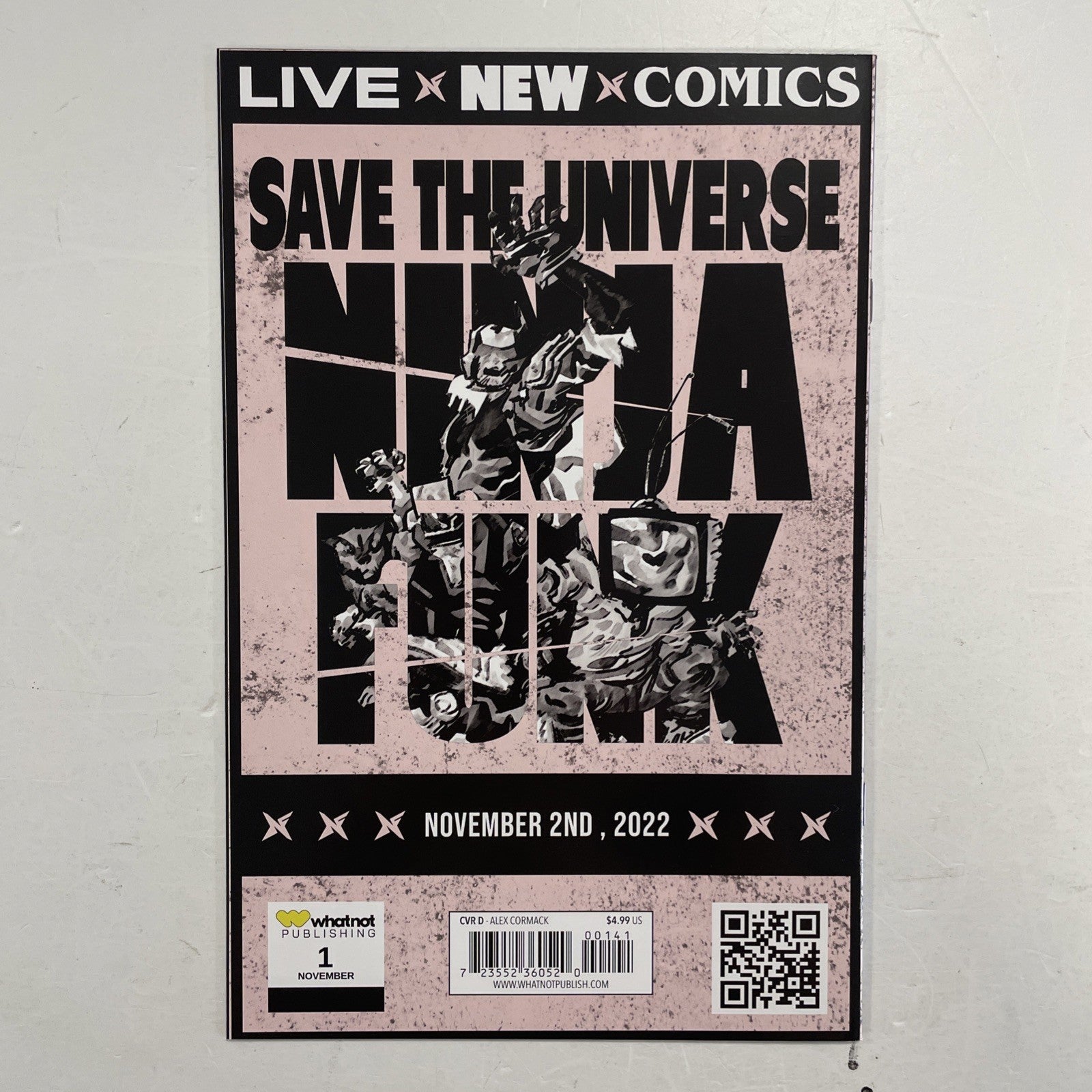 Ninja Funk #1 2022 Pokemon Homage Cover Signed by JPG McFly with CoA4