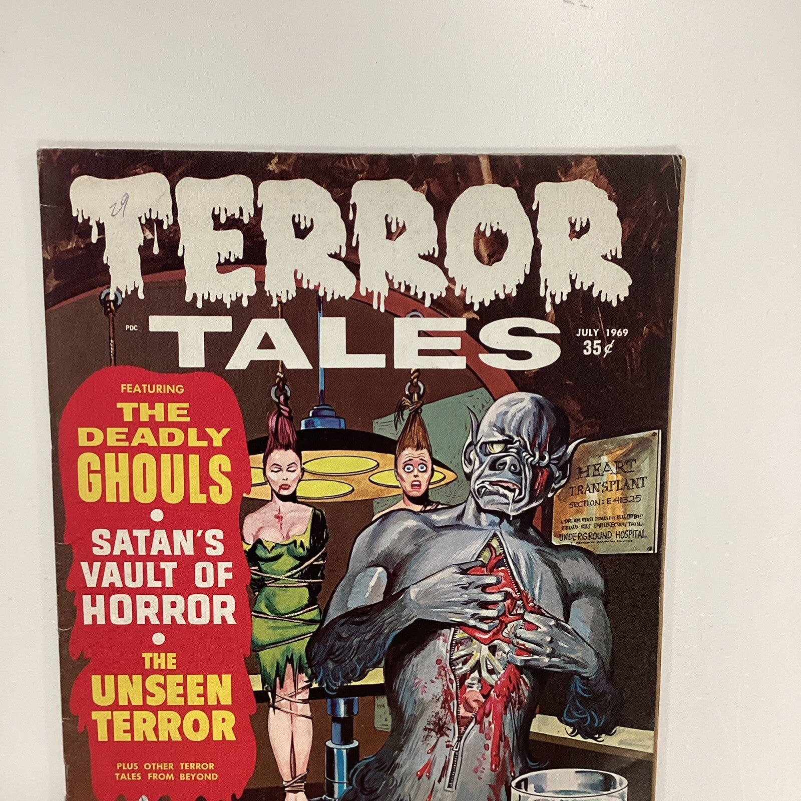 Terror Tales #9 1969 VG/FN Eerie Publications2