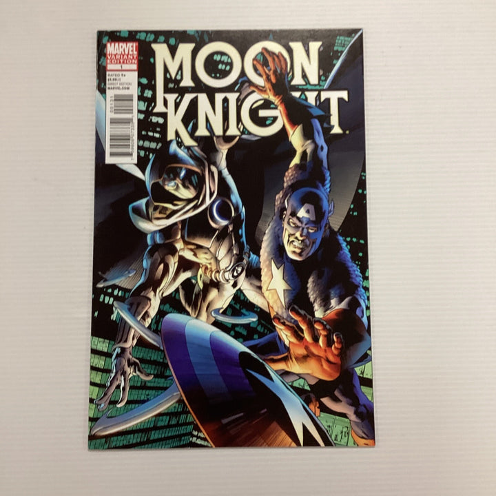 Moon Knight #1 2011 NMBryan Hitch Captain America Variant0