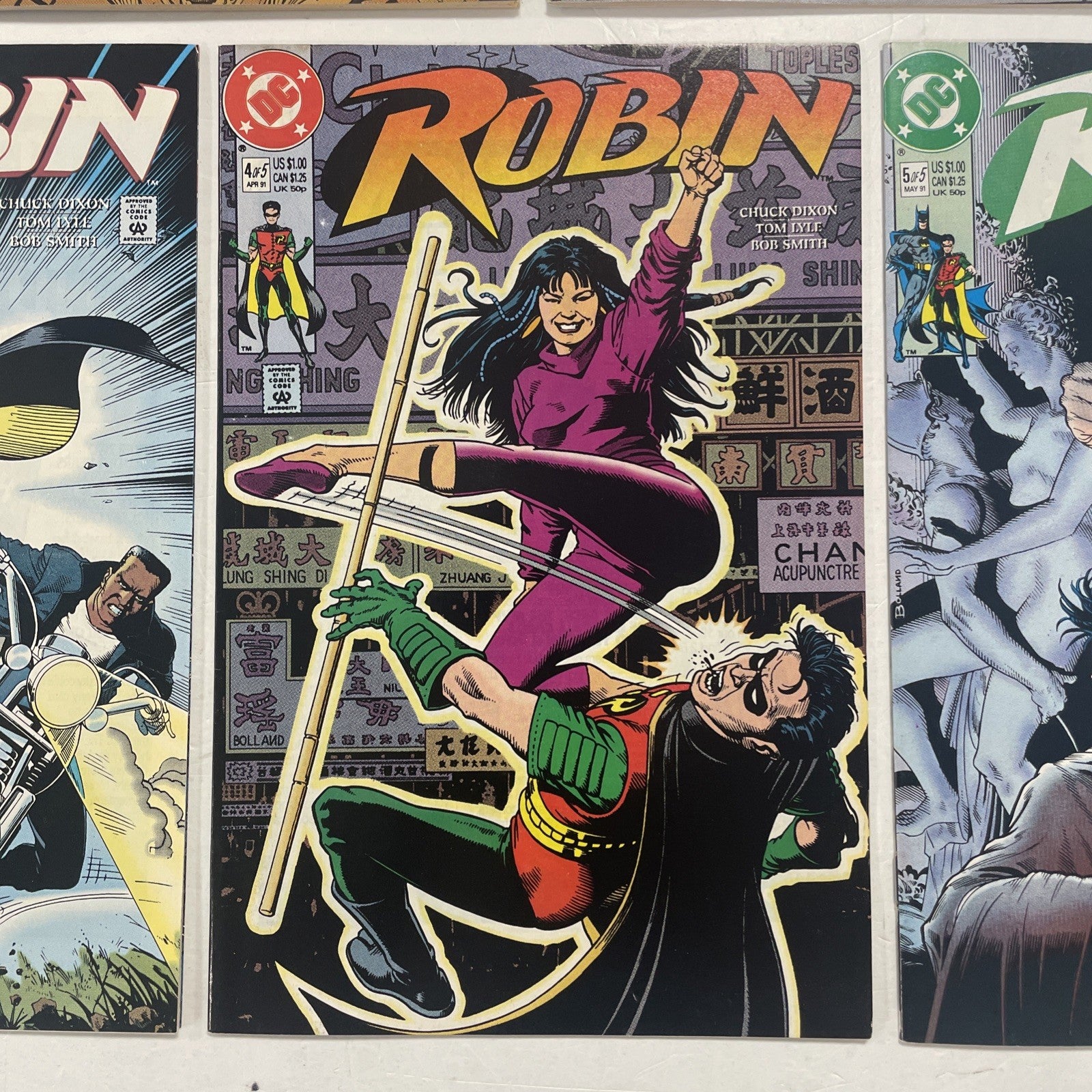 Robin #1-5 1991 Complete Set4