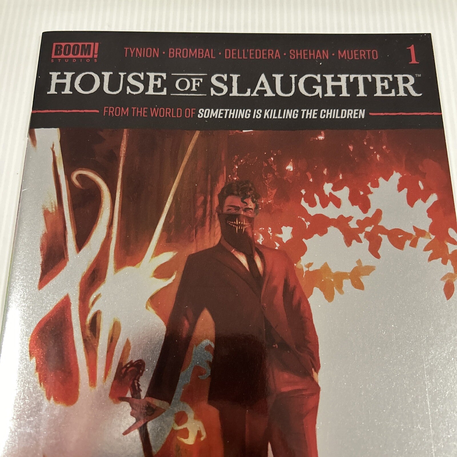 House Of Slaughter #1 2021 NM+ Signed James Tynion Thank You Foil Variant Boom2