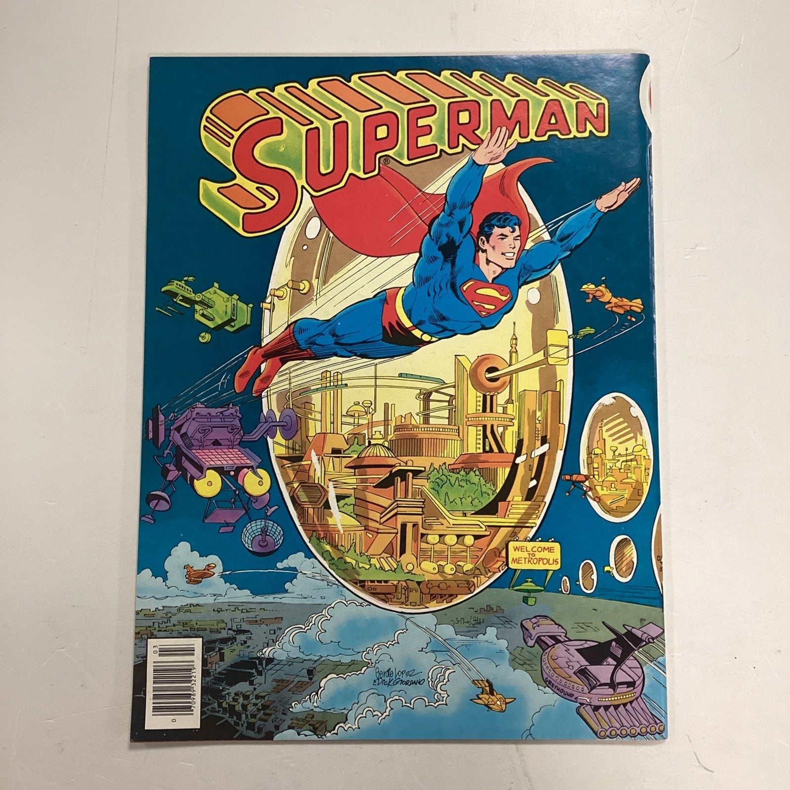 DC Famous 1st Edition Superman #1 1979 VF Pence Copy4