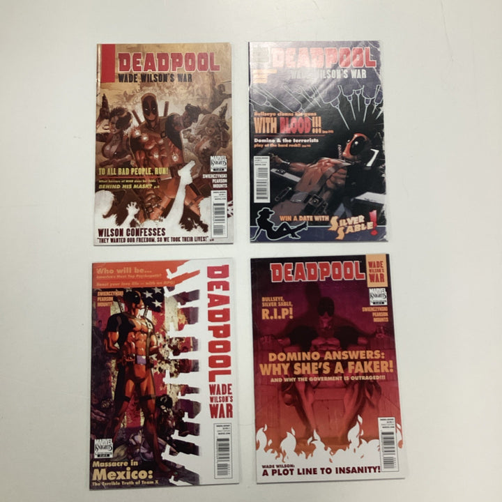 Deadpool Wade Wilsons War #1-4 VF/NM 2010 Complete Set0