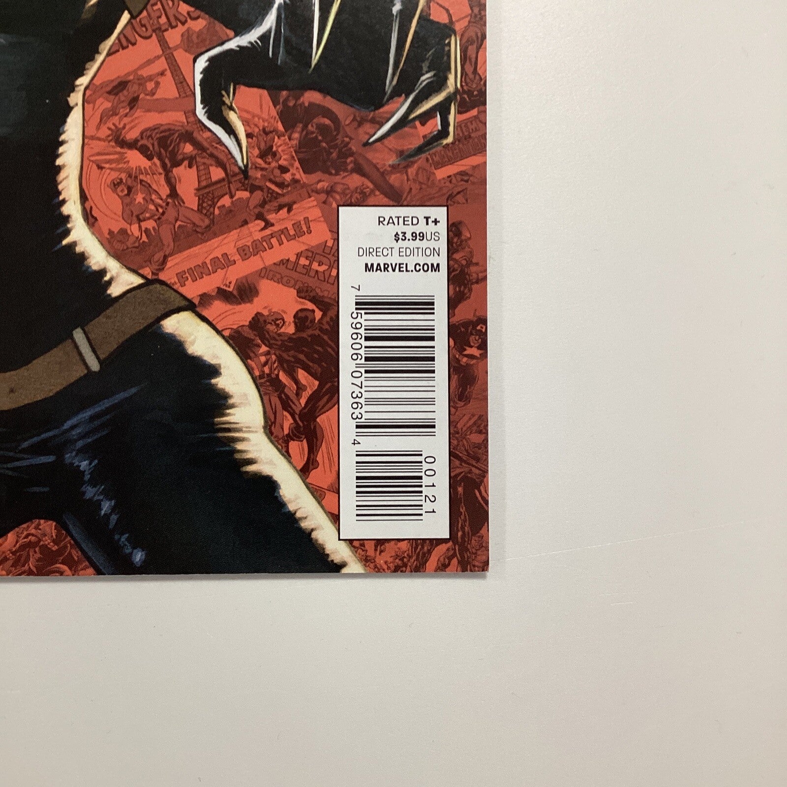 Klaws Of The Black Panther #1 2010 NM Incentive Variant Cover5