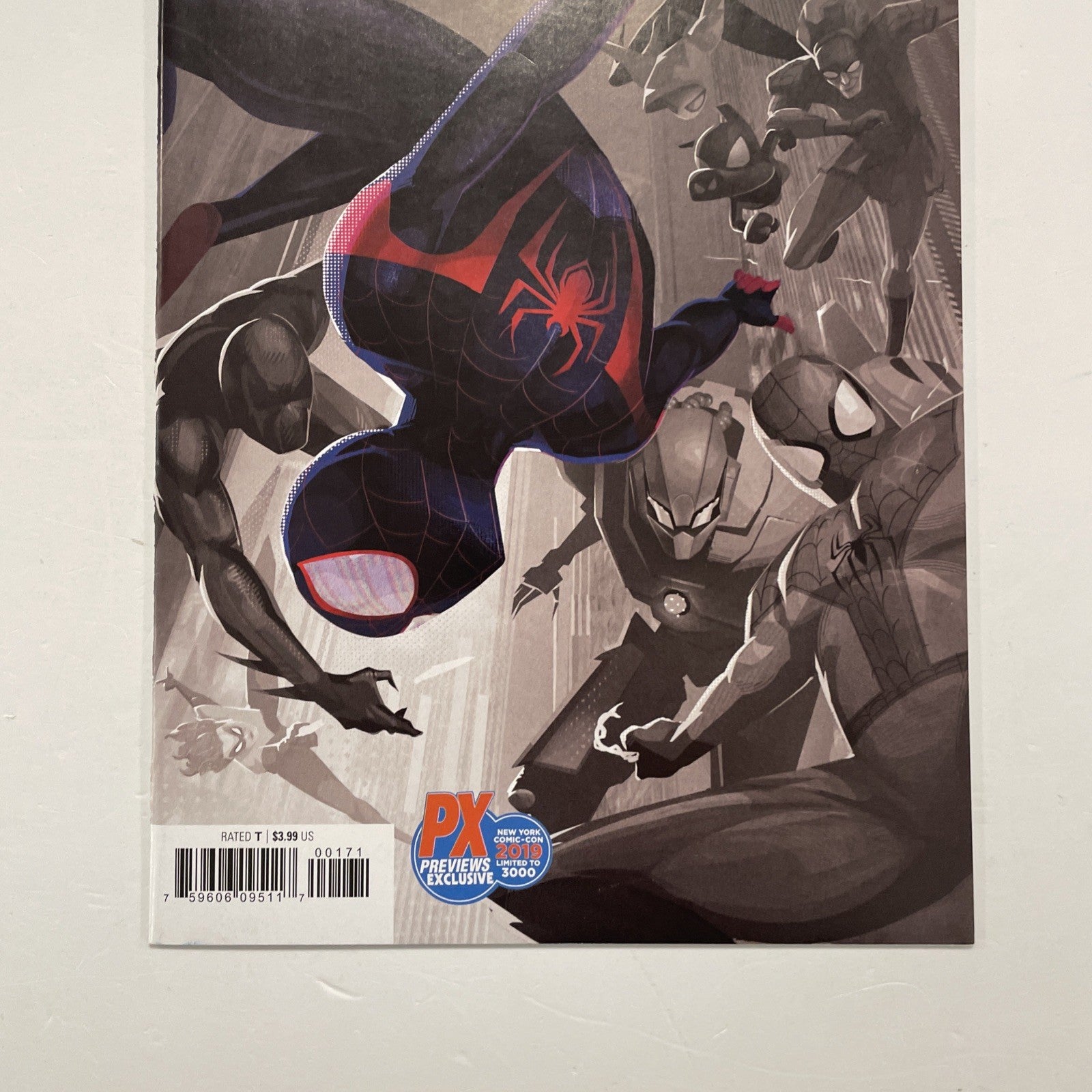 Spider-verse #1 2019 NM NYCC PX Preview Variant2