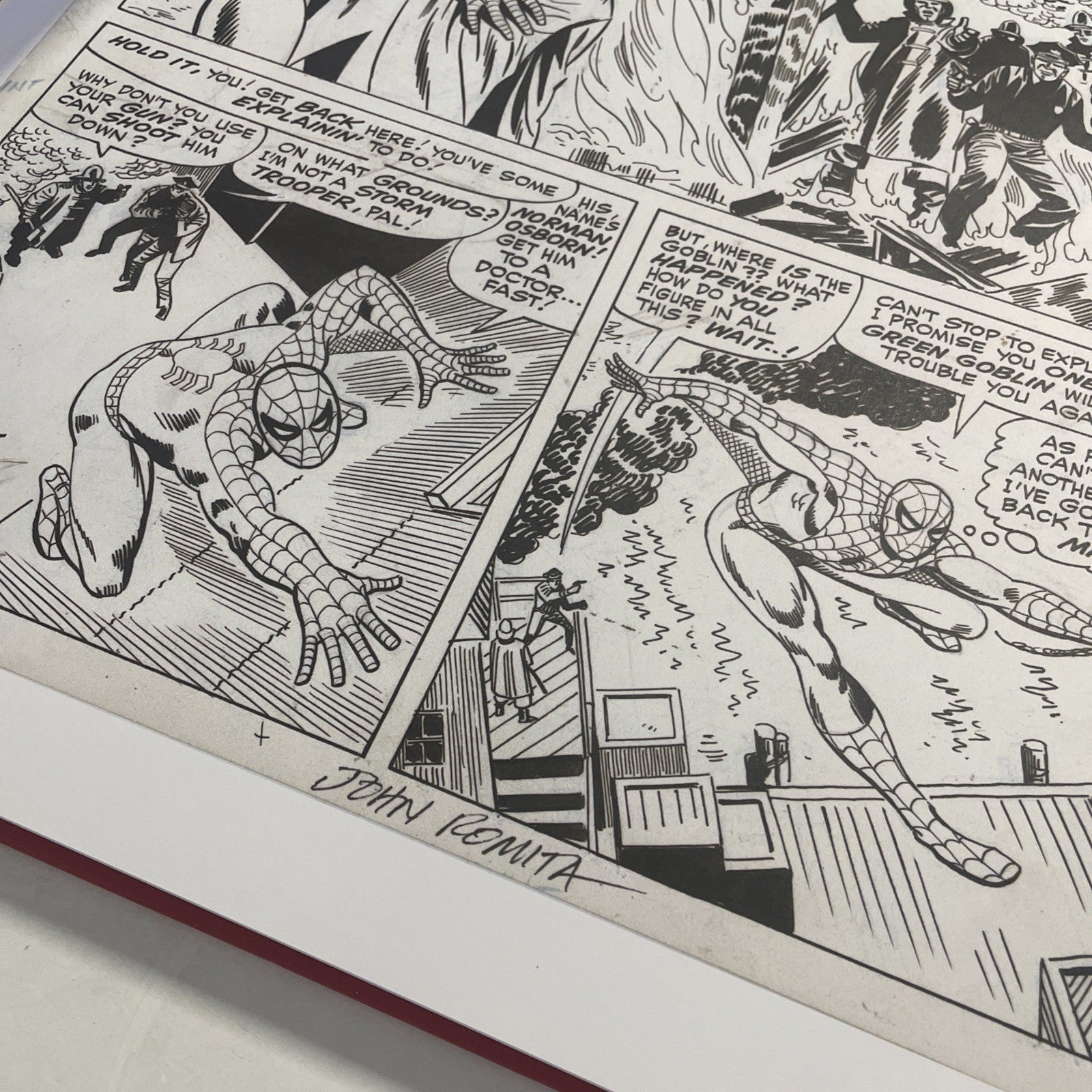 John Romita Amazing Spider-Man Artifact Edition IDW 2015 Oversized HC 1st Print10