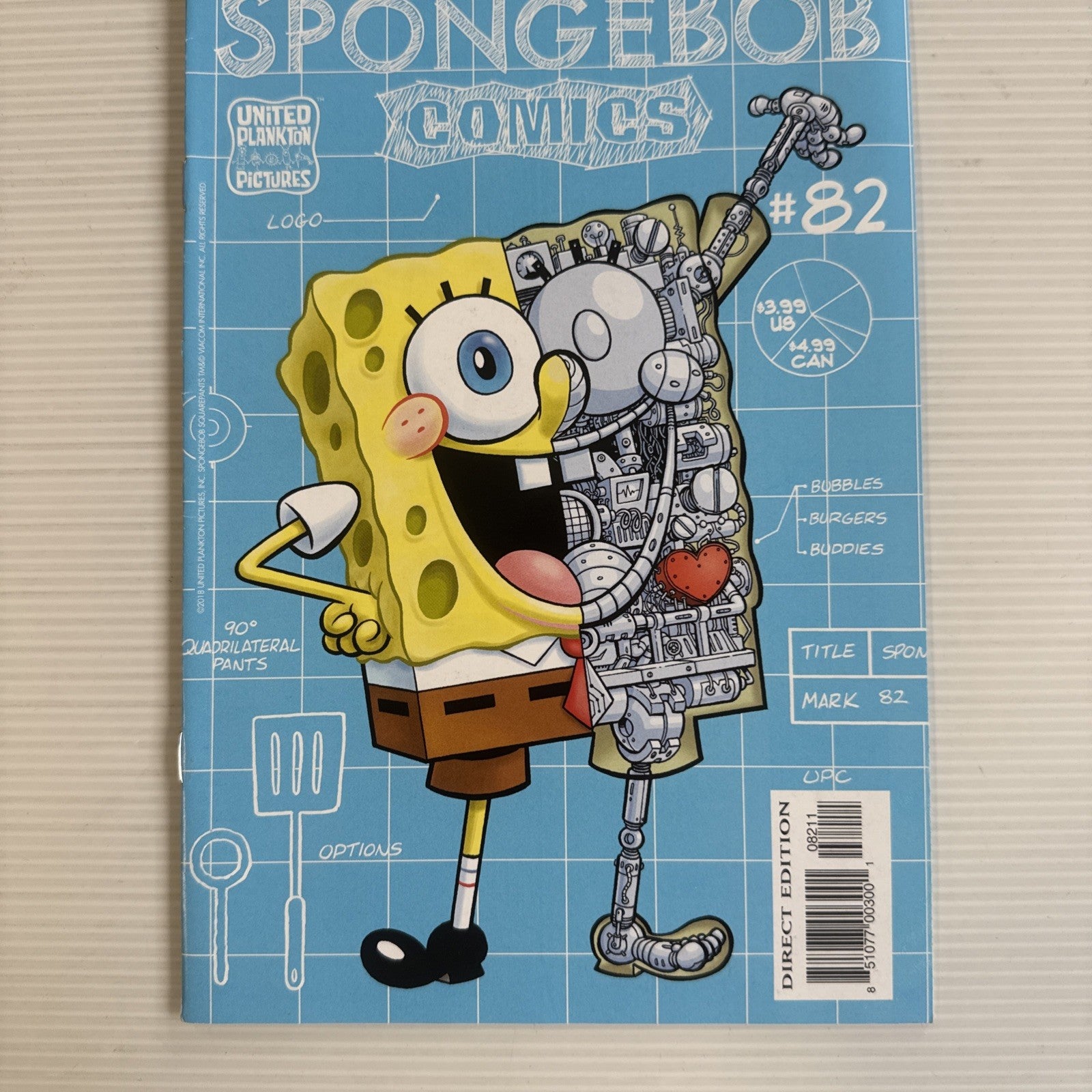 Spongebob Comics #82 2018 VF+ United Plankton Comics2