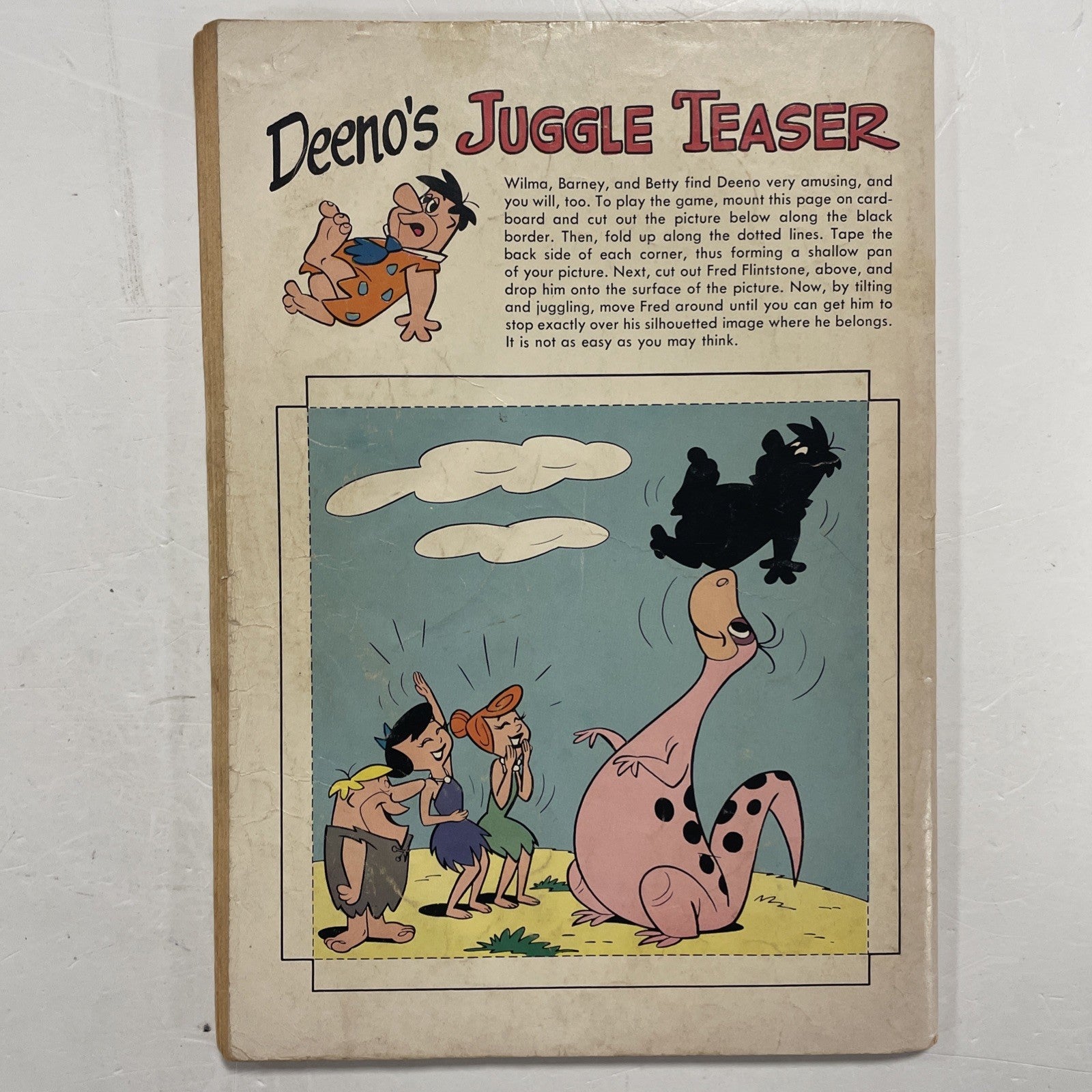 Dell Giant #48 1961 VG 1st Appearance of The Flintstones in Comics8