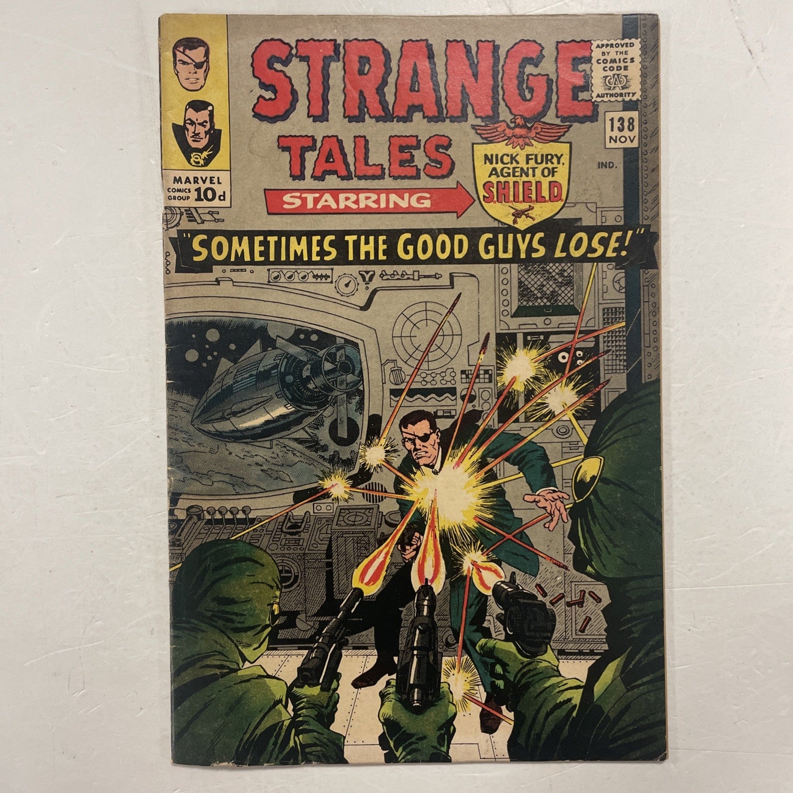 Strange Tales #138 1965  VG 1st Appearance of Eternity Pence Copy *See Descrip0
