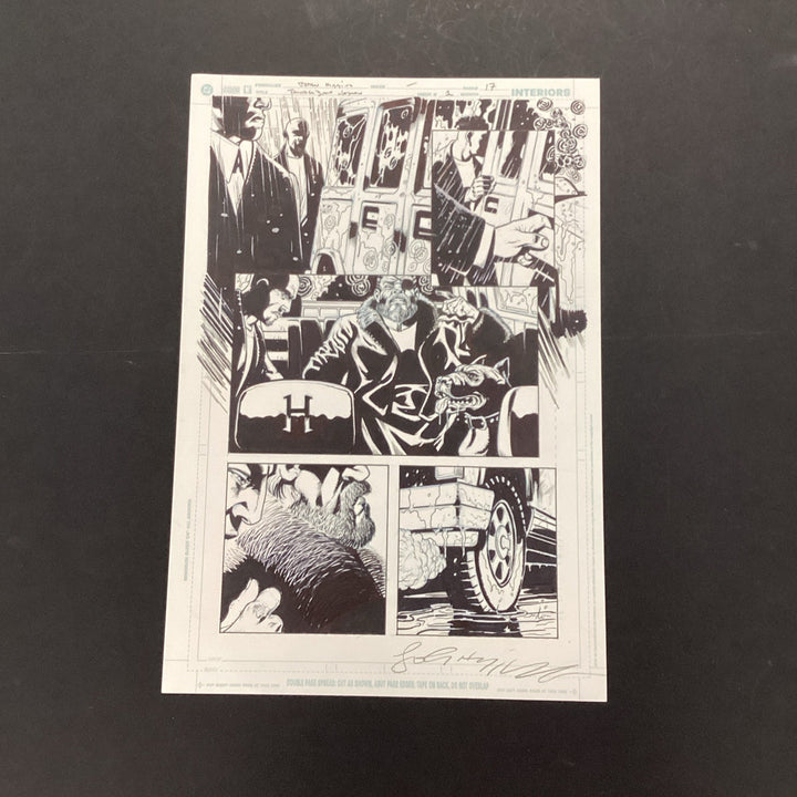 Original Artwork for Thunderbolt Jaxon #1 Page 17 By John Higgins 20060