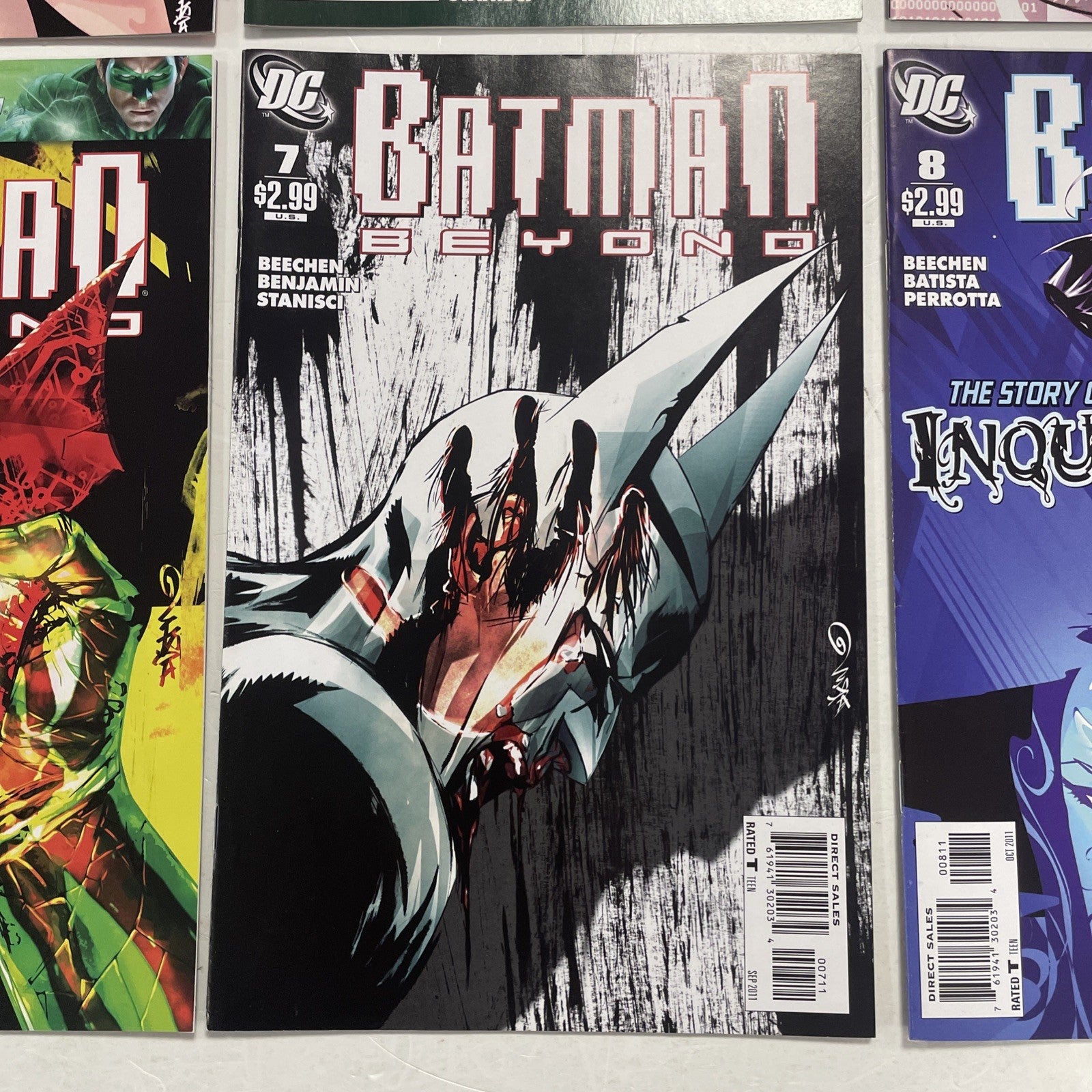 Batman Beyond #1-8 2011 NM Complete Set7