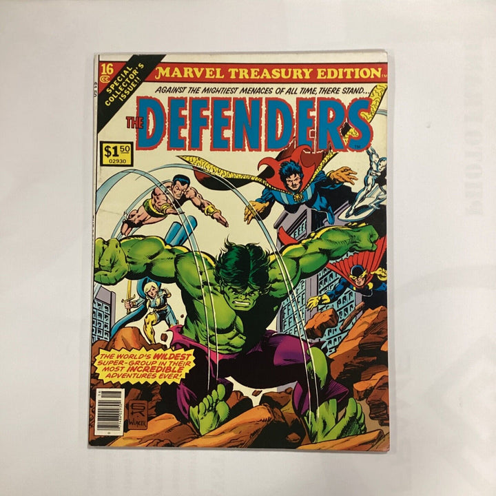 Marvel Treasury Edition The Defenders #16 1978 FN/VF Cent Copy