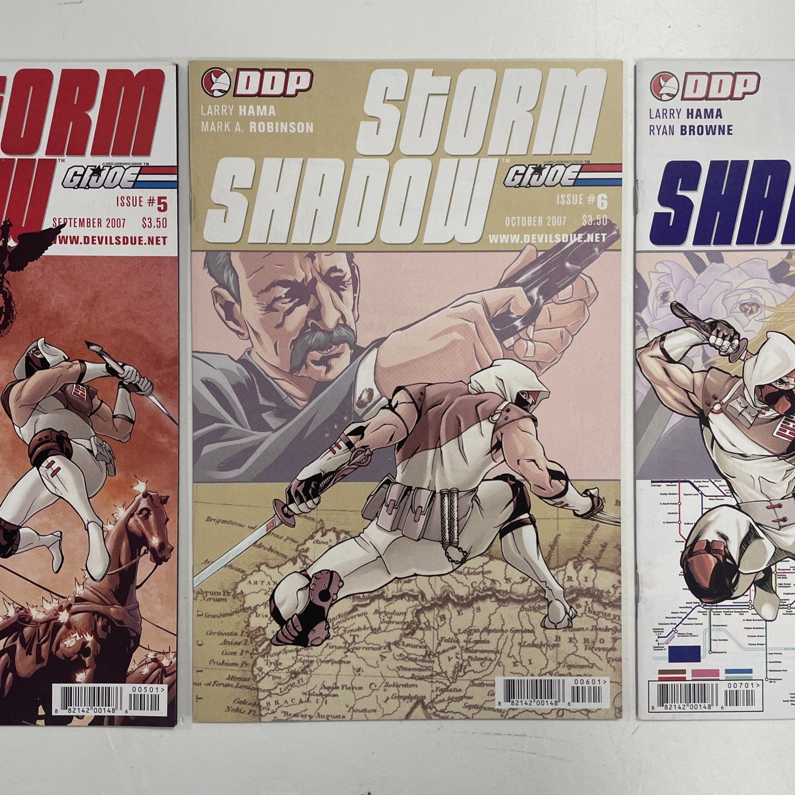 GI Joe Storm Shadow #1-7 2007 Complete Set12