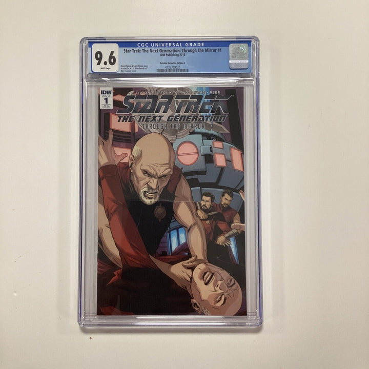 Star Trek Next Generation Through the Mirror #1 2018 CGC 9.6 Retailer Incentive