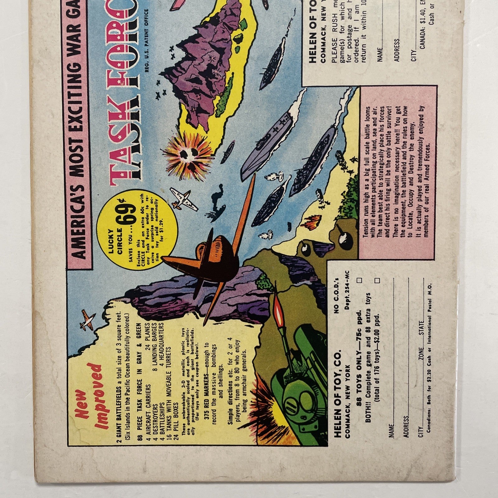 Metamorpho #1 1965 VG Pence Stamp **Writing on rear cover6