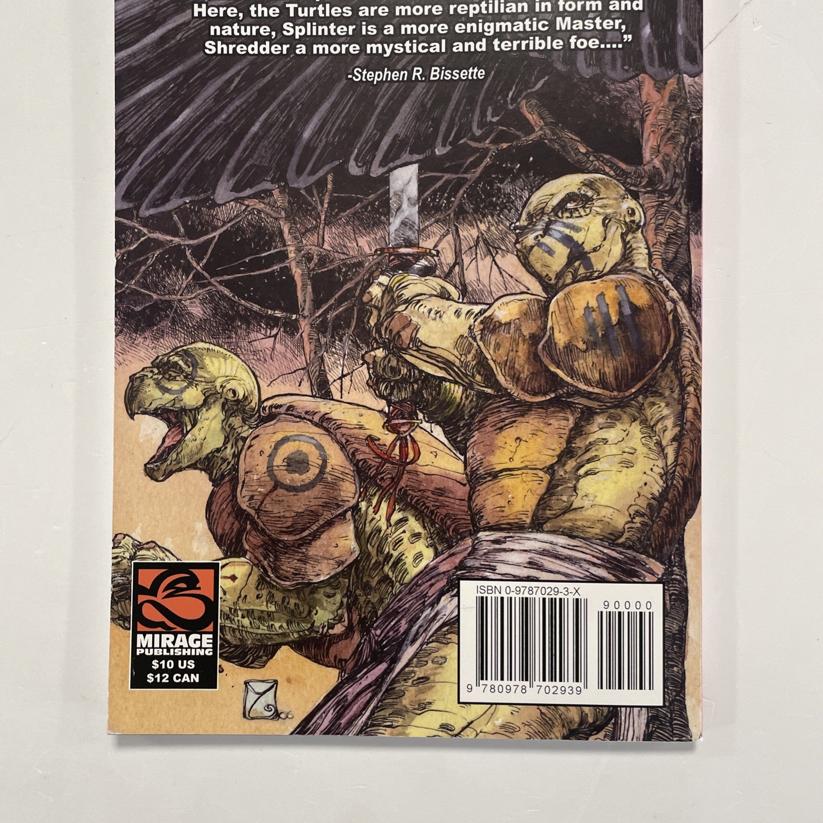 Teenage Mutant Ninja Turtles Soul's Winter 2007 Mirage Michael Zulli 1st Edition8