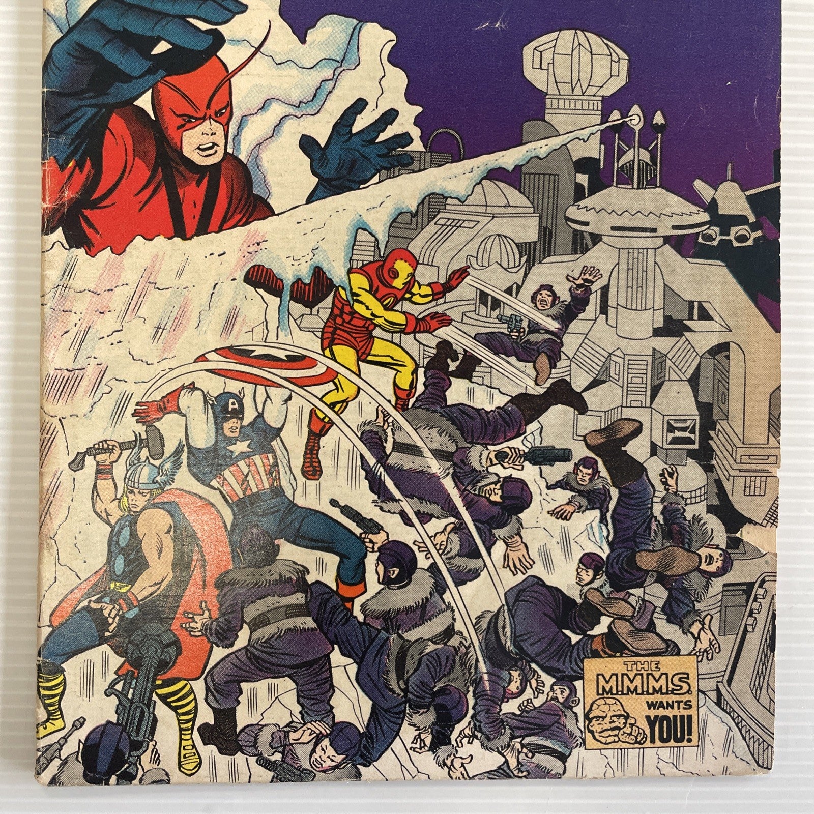 Avengers #14 1965 GD Pence Stamp **Tears and small piece missing from open edge2