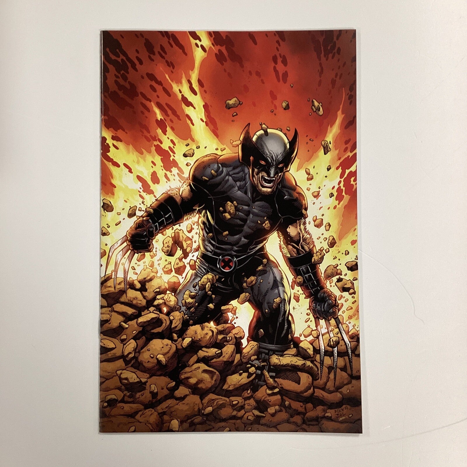 Return Of Wolverine #1 2018 NM Mcniven 1:400 X-Force Costume Virgin Variant0