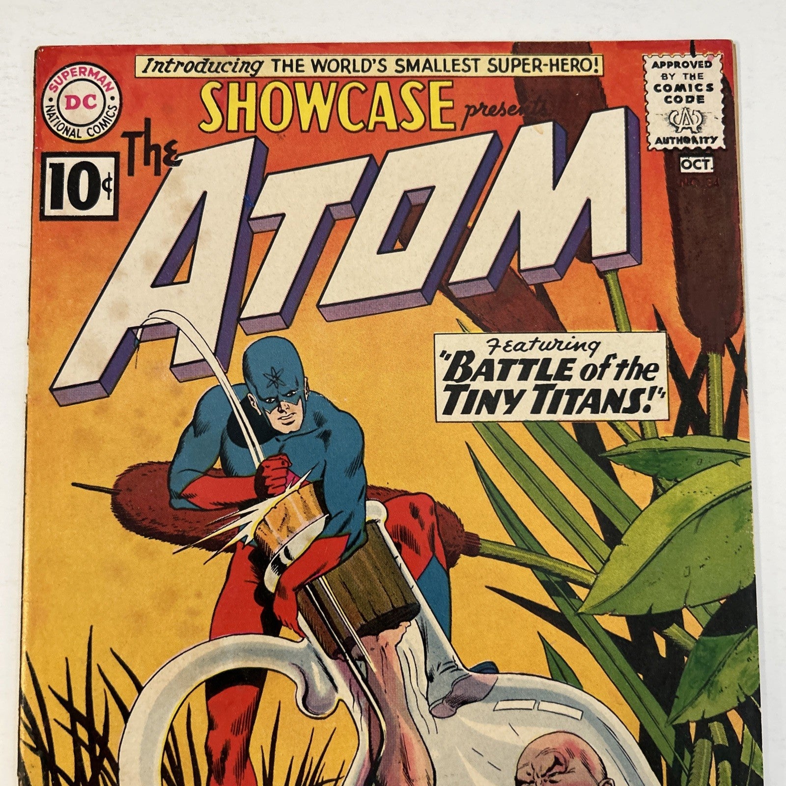 Showcase Presents #34 The Atom 1961 VG- Origin & 1st Appearance of Atom 10¢  **1
