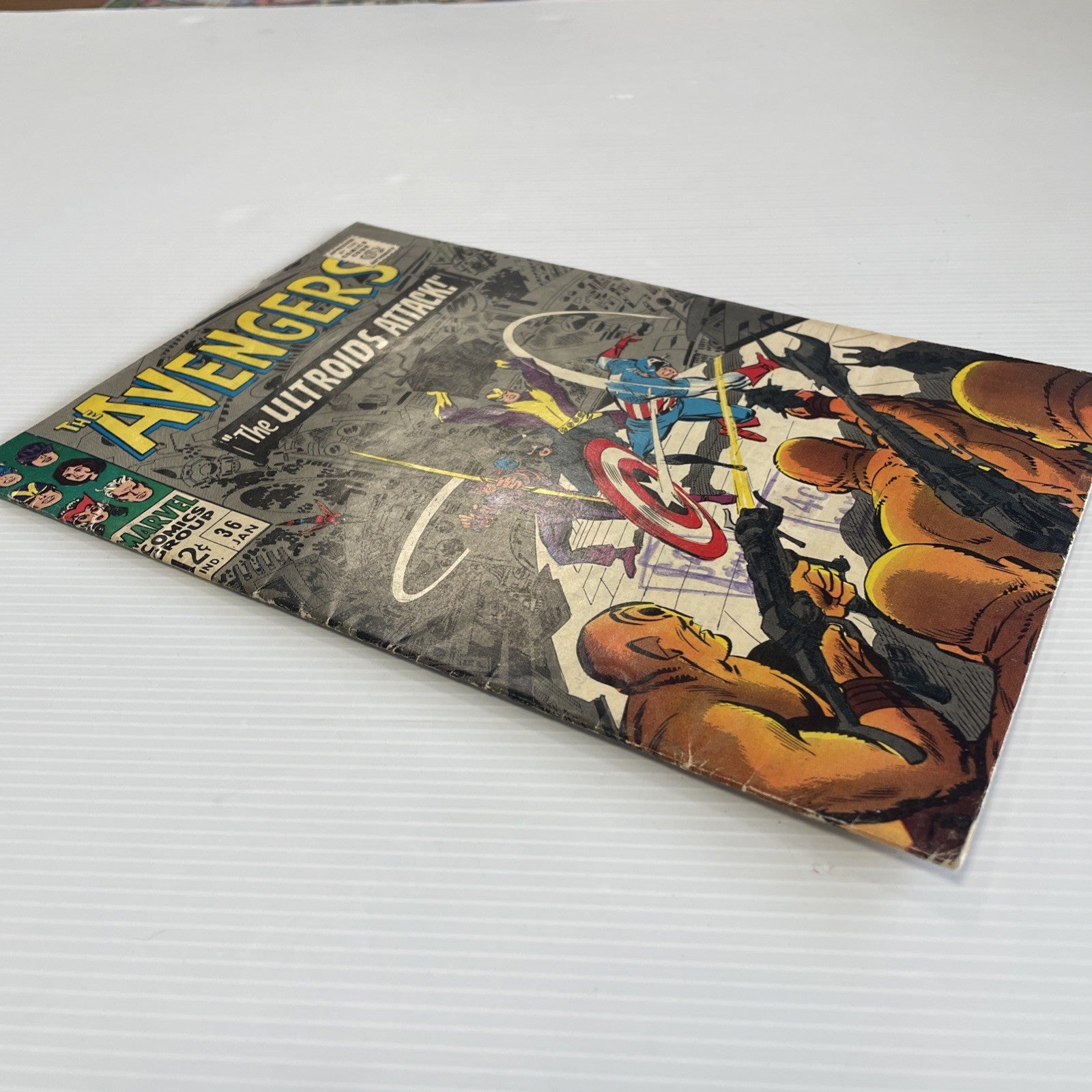 Avengers #36 1967 VG **Stamps on cover3