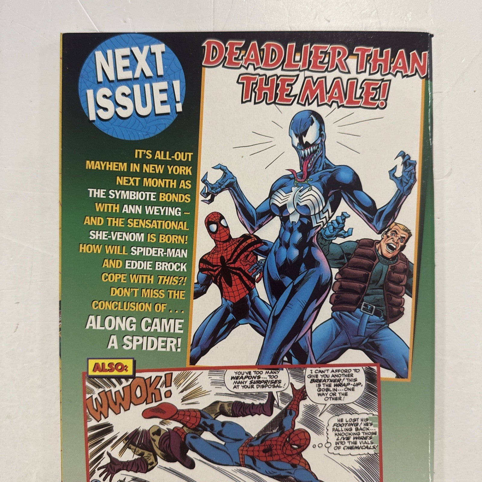 Astonishing Spider-Man #44 1999 VF- UK Marvel Panini Inc. Free Gift Stickers4
