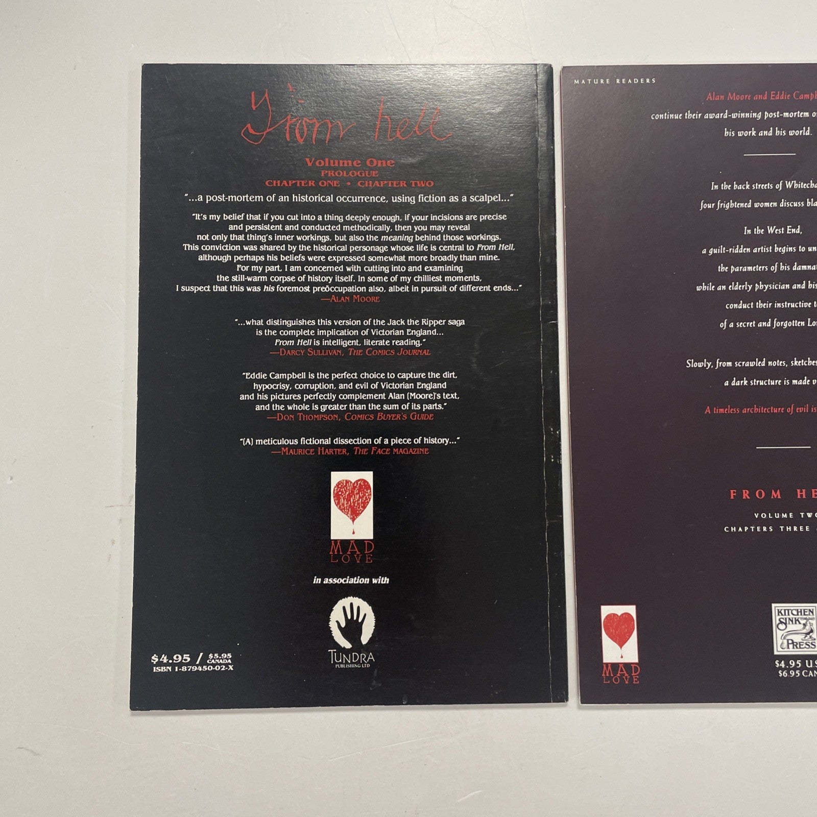 From Hell Vol 1-3 1991  Alan Moore Jack The Ripper5
