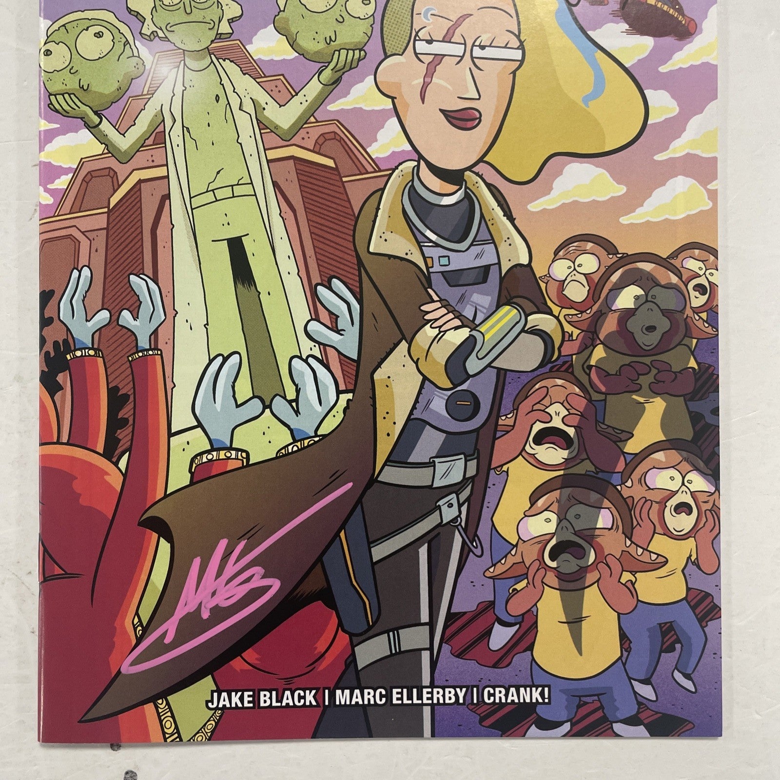 Rick and Morty: Wrath of Beth 2024 Signed and Sketched by Marc Ellerby2
