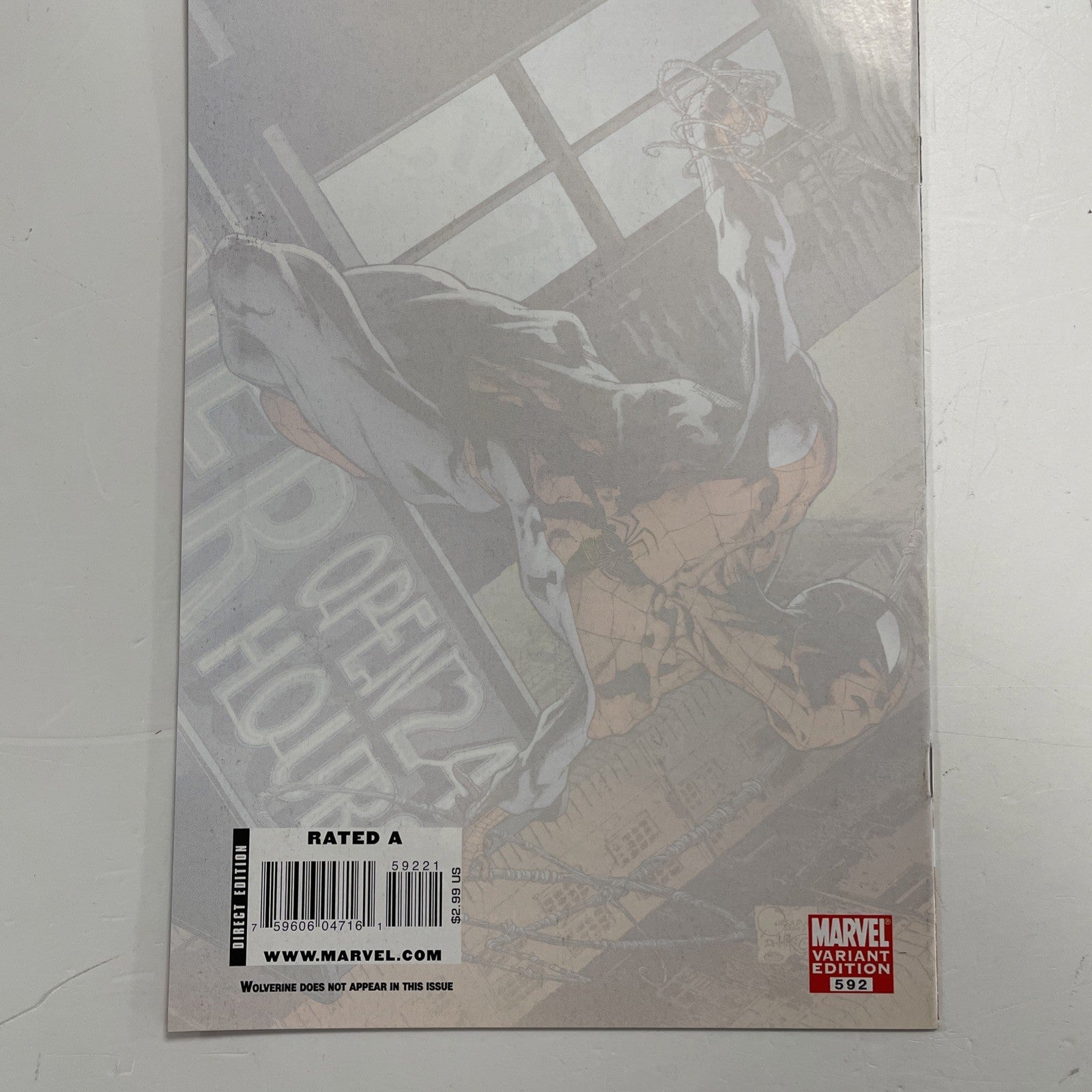 The Amazing Spider Man #592 2009 1:10 Wolverine Dali Homage Variant5