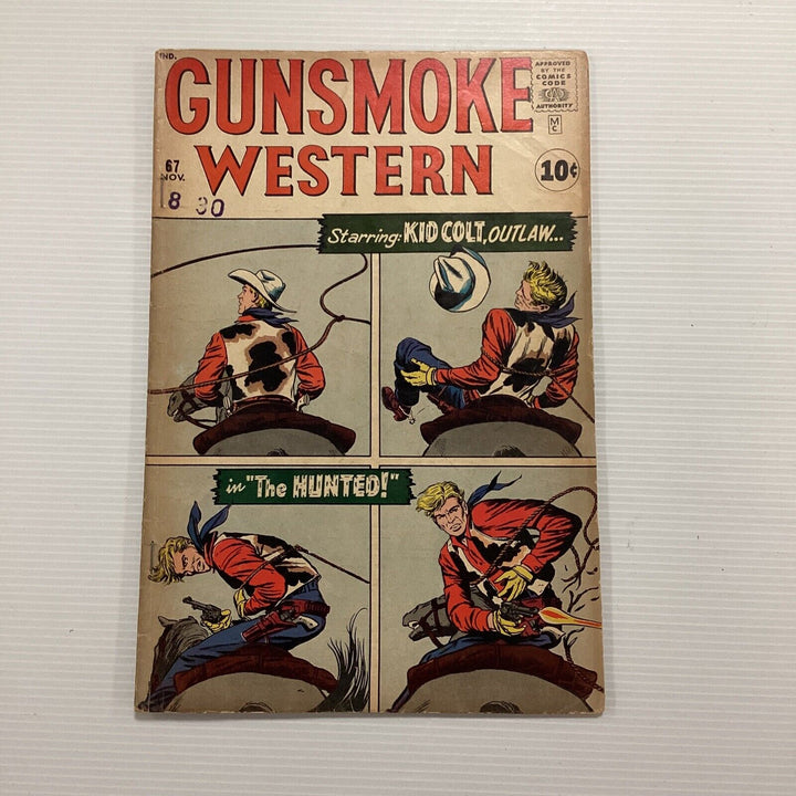 Gunsmoke Western #67 1961 VG Cent Copy *SEE DESCRIPTION