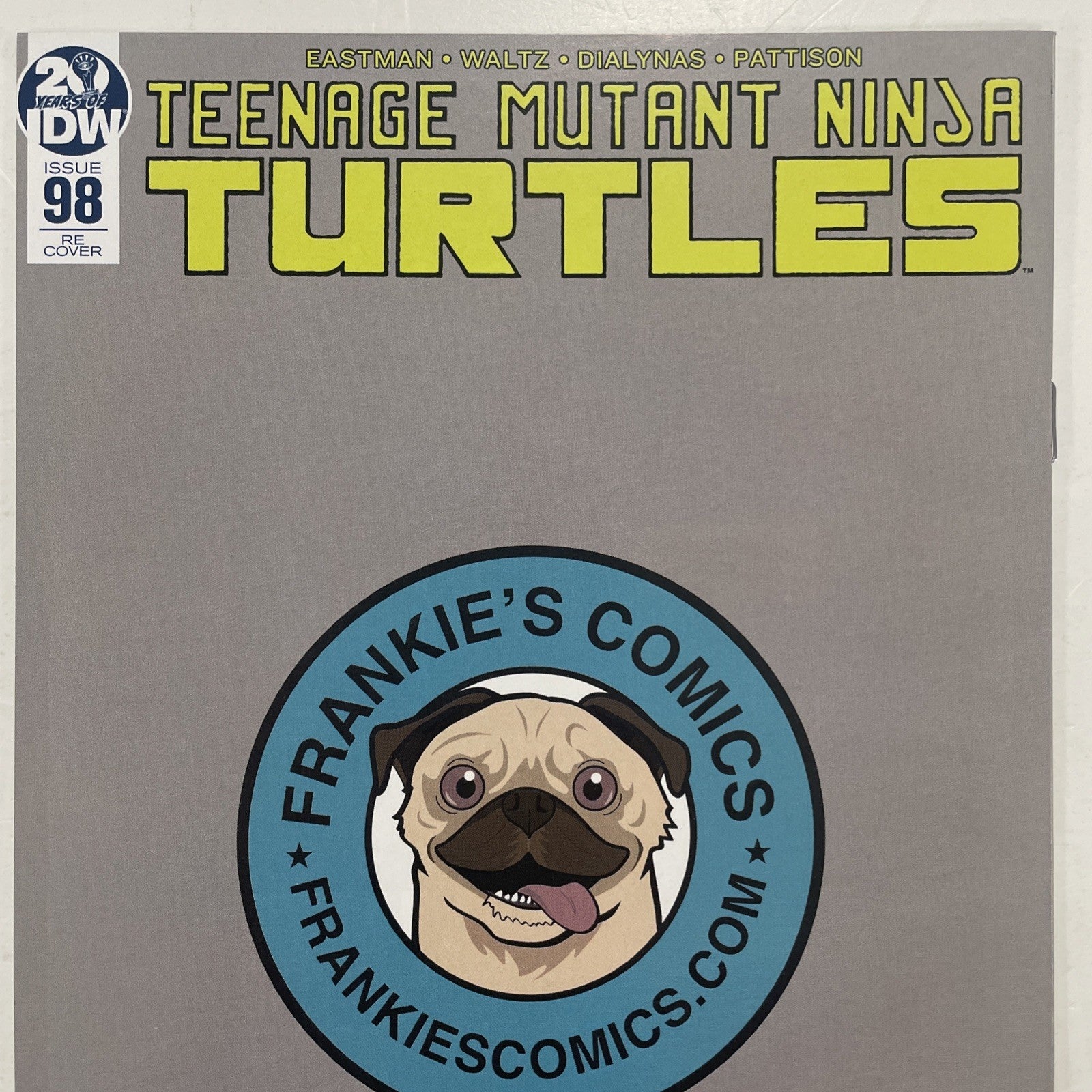 Teenage Mutant Ninja Turtles #98 2019 VF/NM RE Cover & Virgin Variant Dell'Otto15
