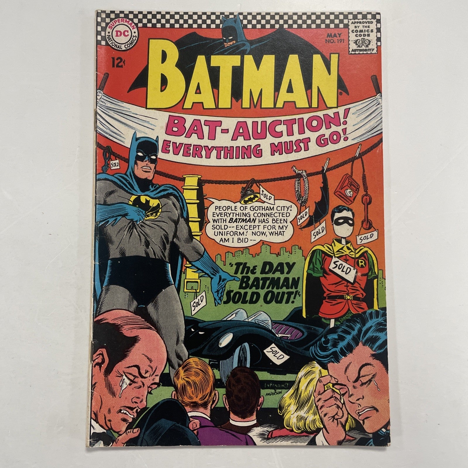 Batman #191 1967 FN-0