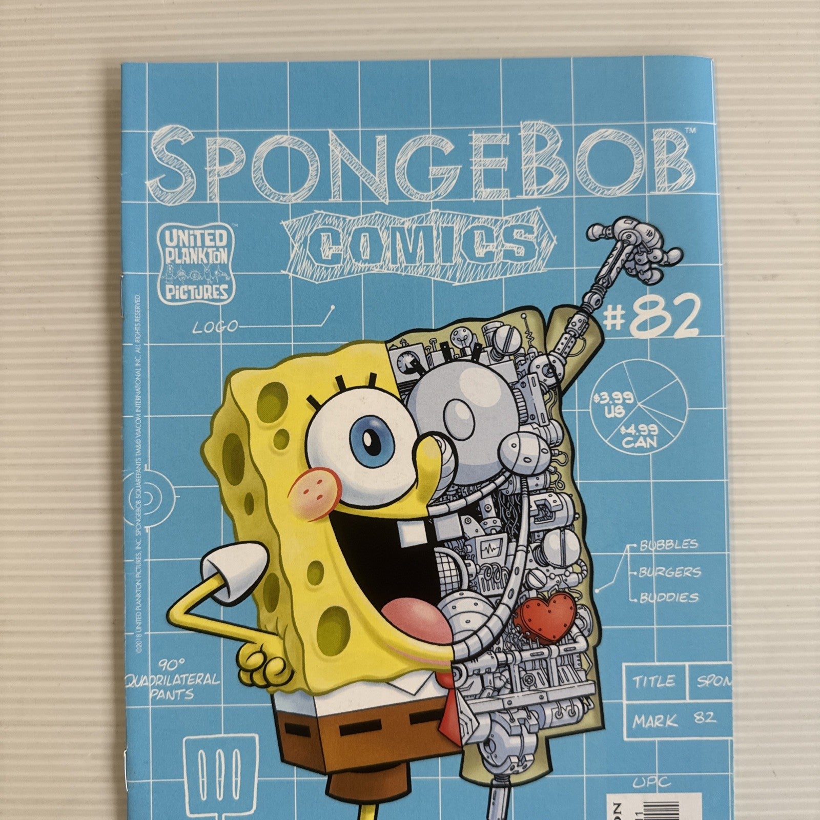Spongebob Comics #82 2018 VF+ United Plankton Comics1