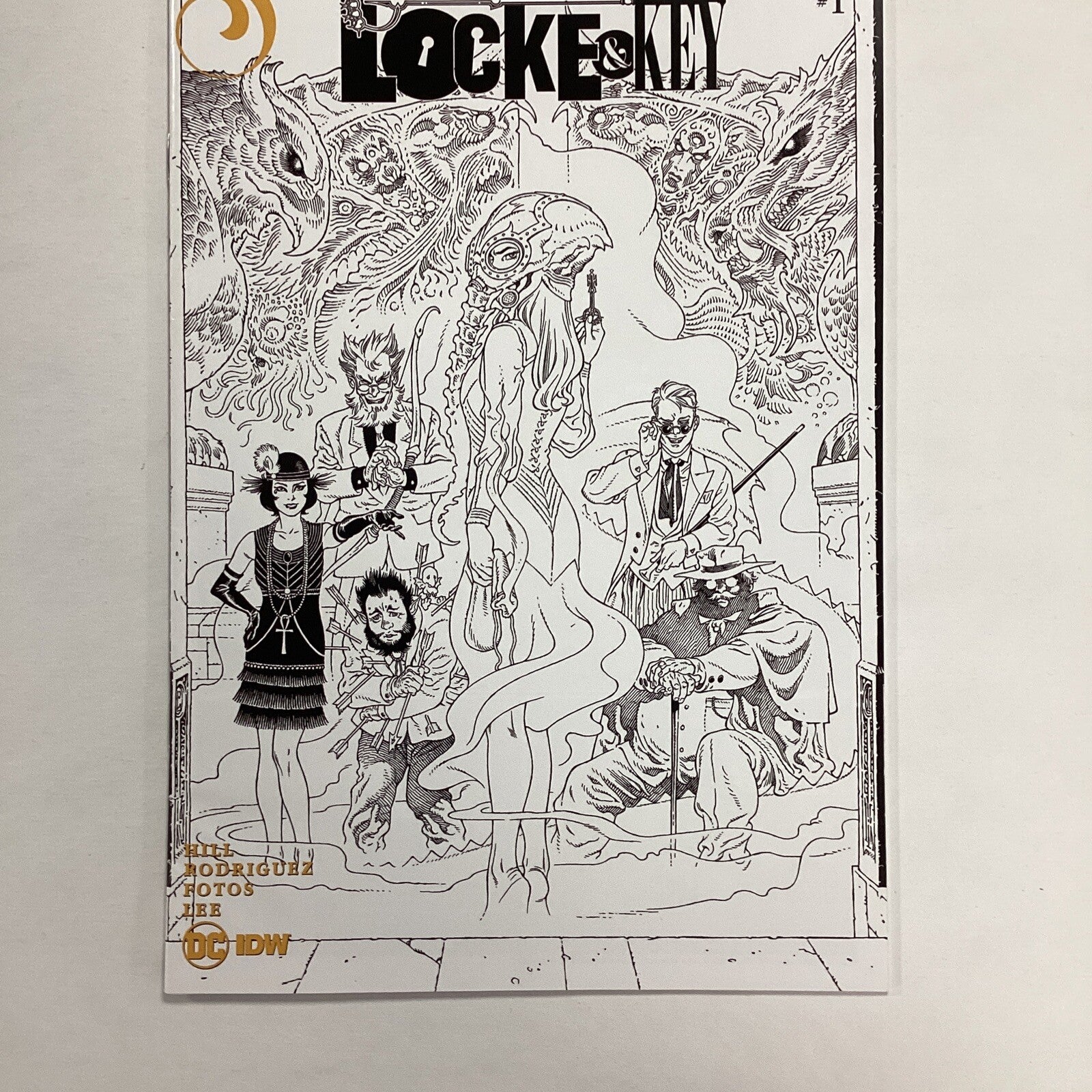 Locke & Key #1 Hell & Gone 2020 NM x2 cover A & sketch Variant IDW9