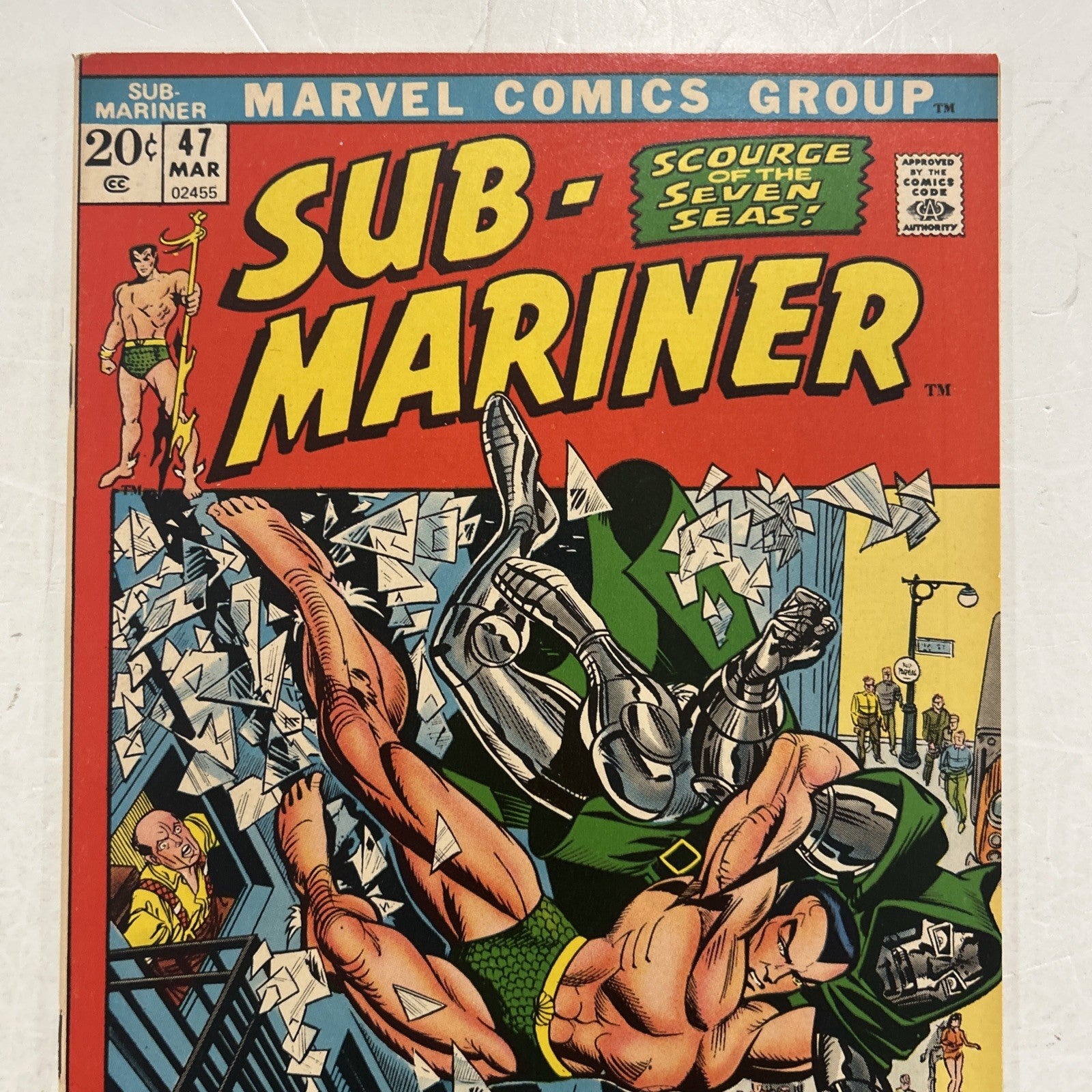 The Sub-Mariner #47 1972 FN/VF1