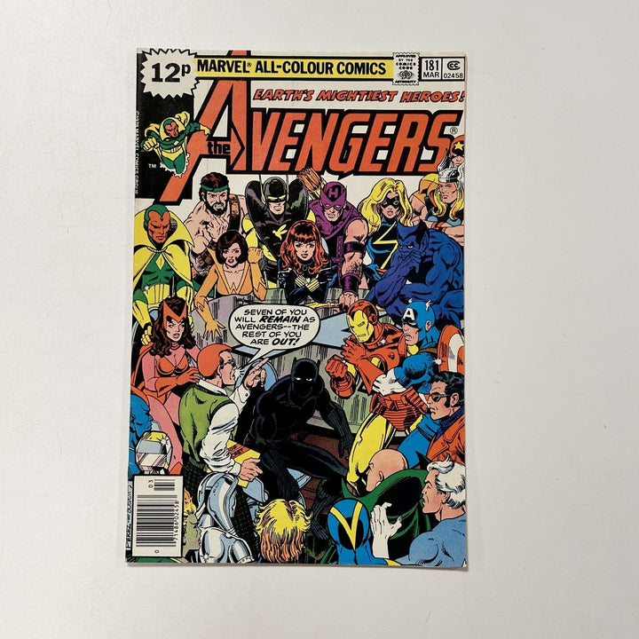 The Avengers #181 1979 VF+ Pence Copy 1st Appearance of Scott Lang0