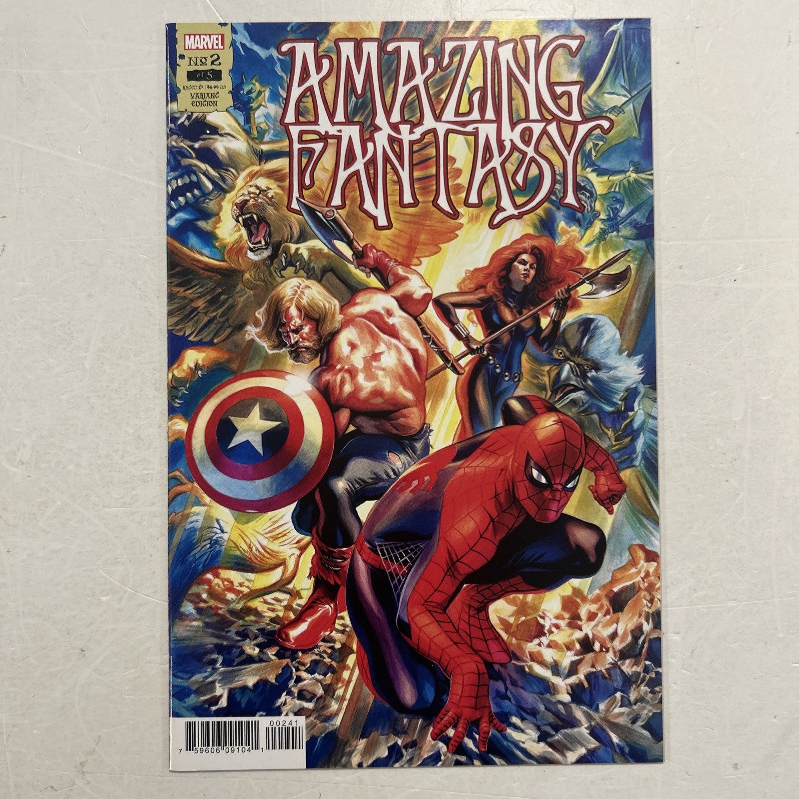 Amazing Fantasy #2 2021 VF/NM 1:25 Alex Horley Variant0