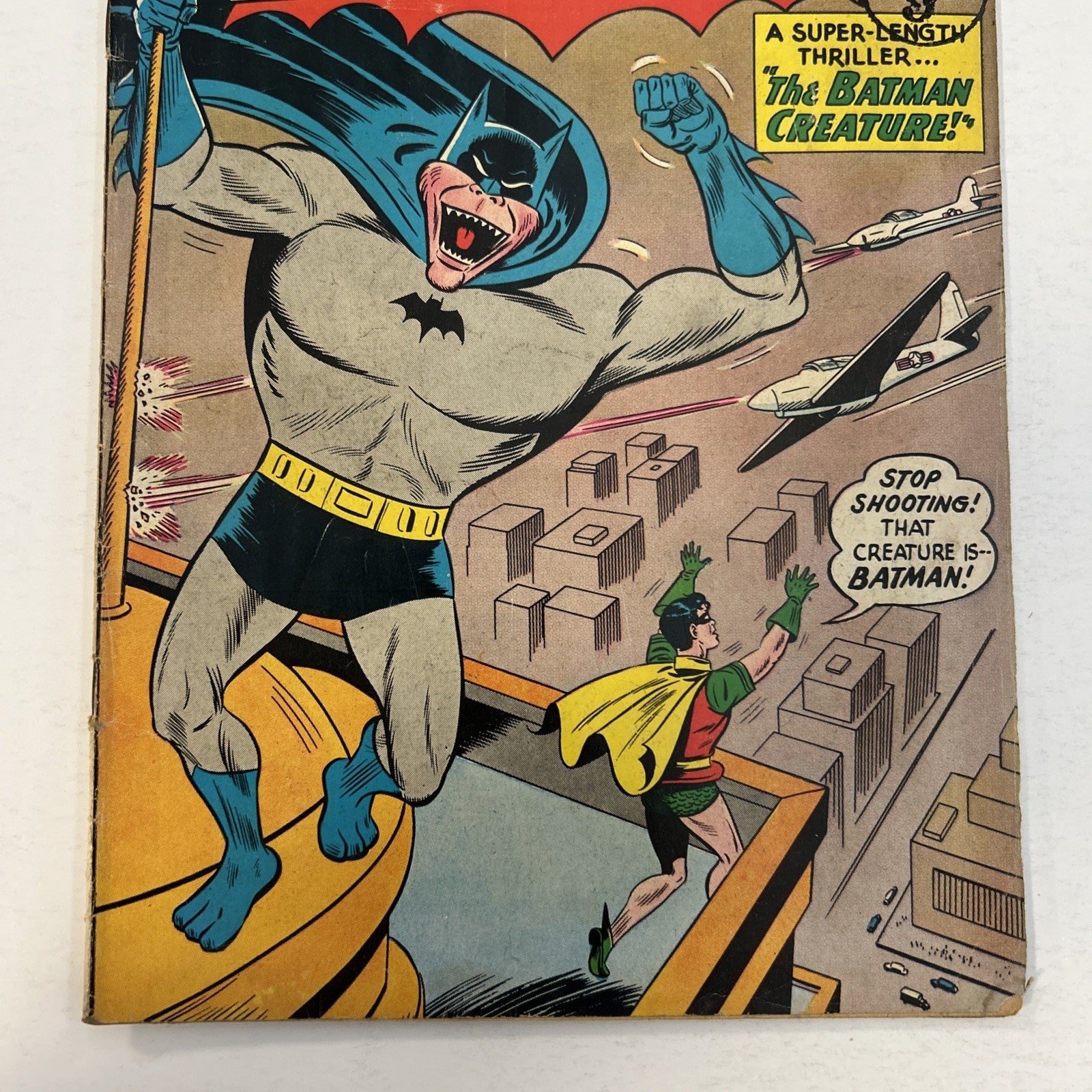 Batman #162 1964 VG Pence Stamp2