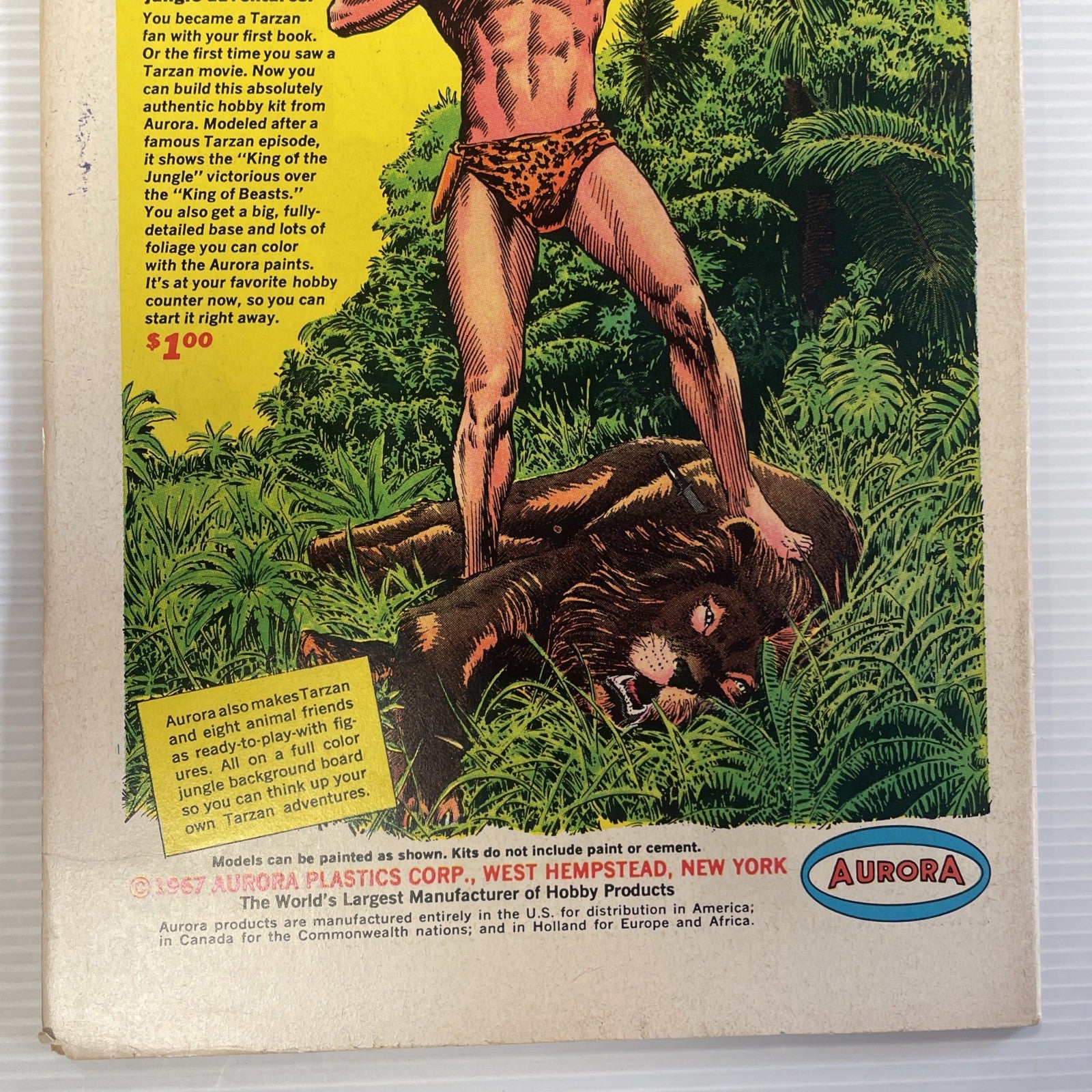 The Spectre #1 1967 VG+ 1st in Own Title Pence Stamp6