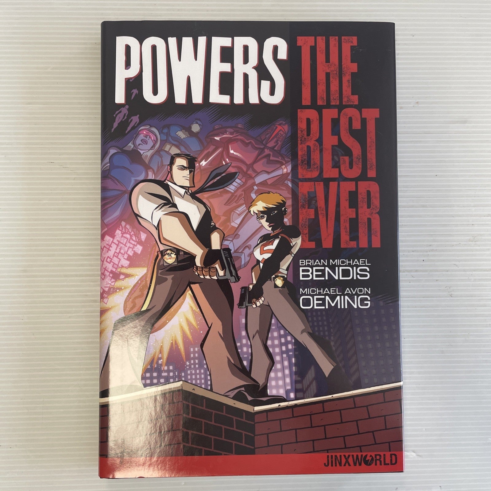 Powers: The Best Ever Bendis Brian Michael Jinxworld HC Graphic Novel0